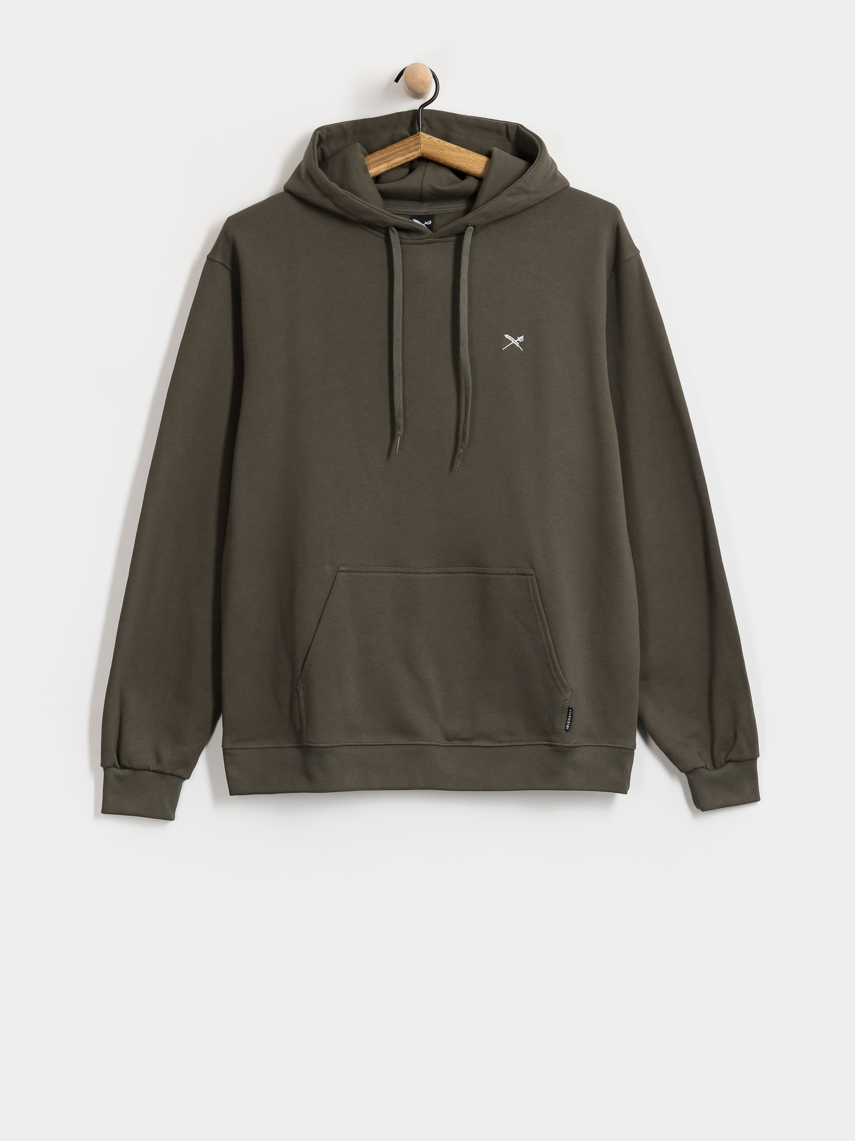 Bluza z kapturem Iriedaily Mini Flag 2 HD (night olive)