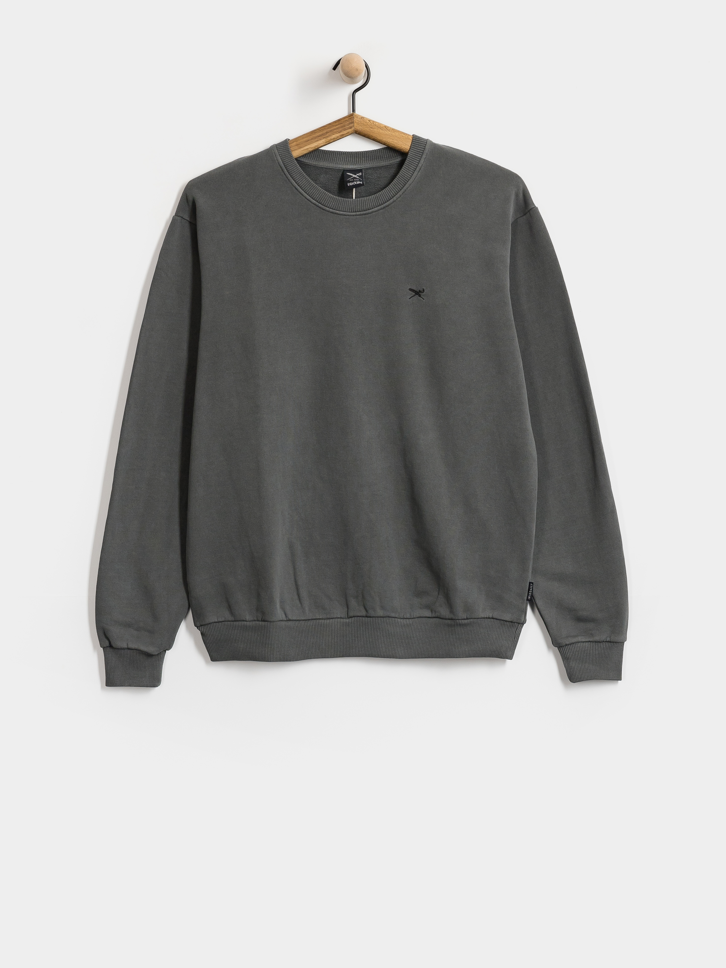 Bluza Iriedaily Vintage Dye Crewneck (off black)