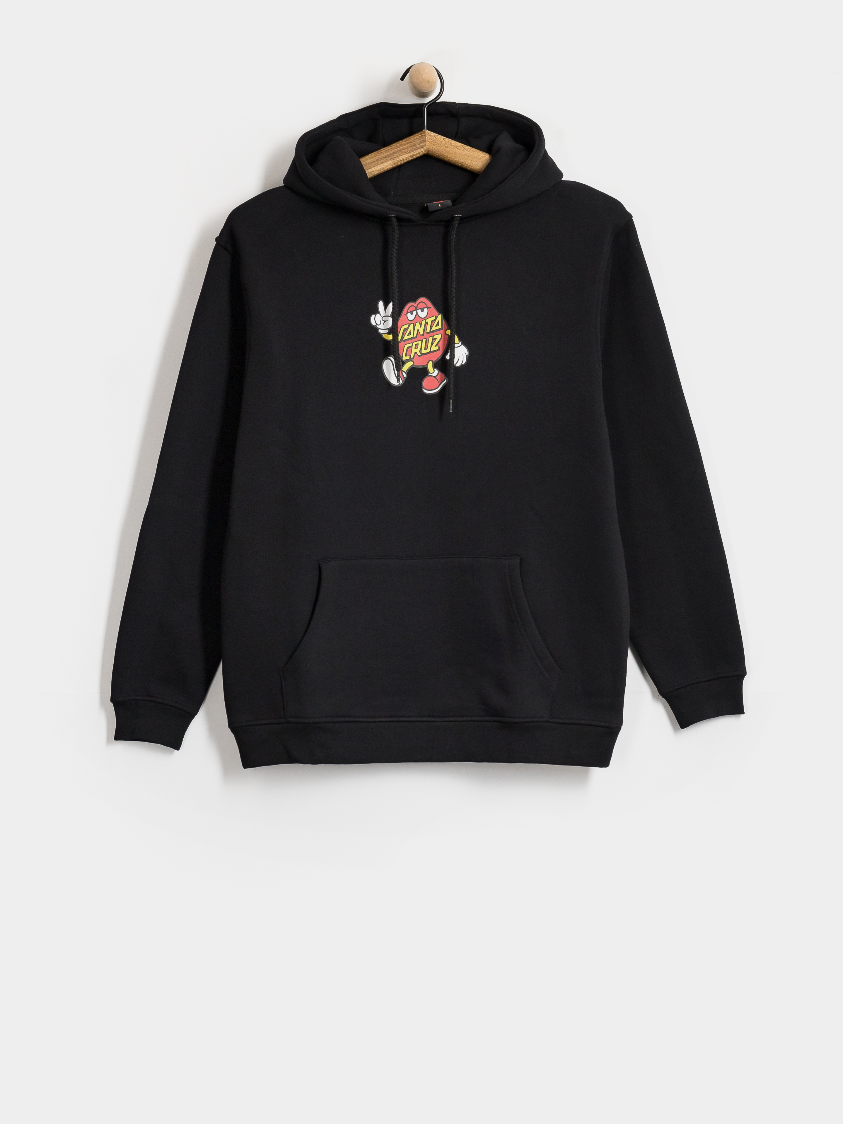 Bluza z kapturem Santa Cruz Dot Guy Front HD (black)