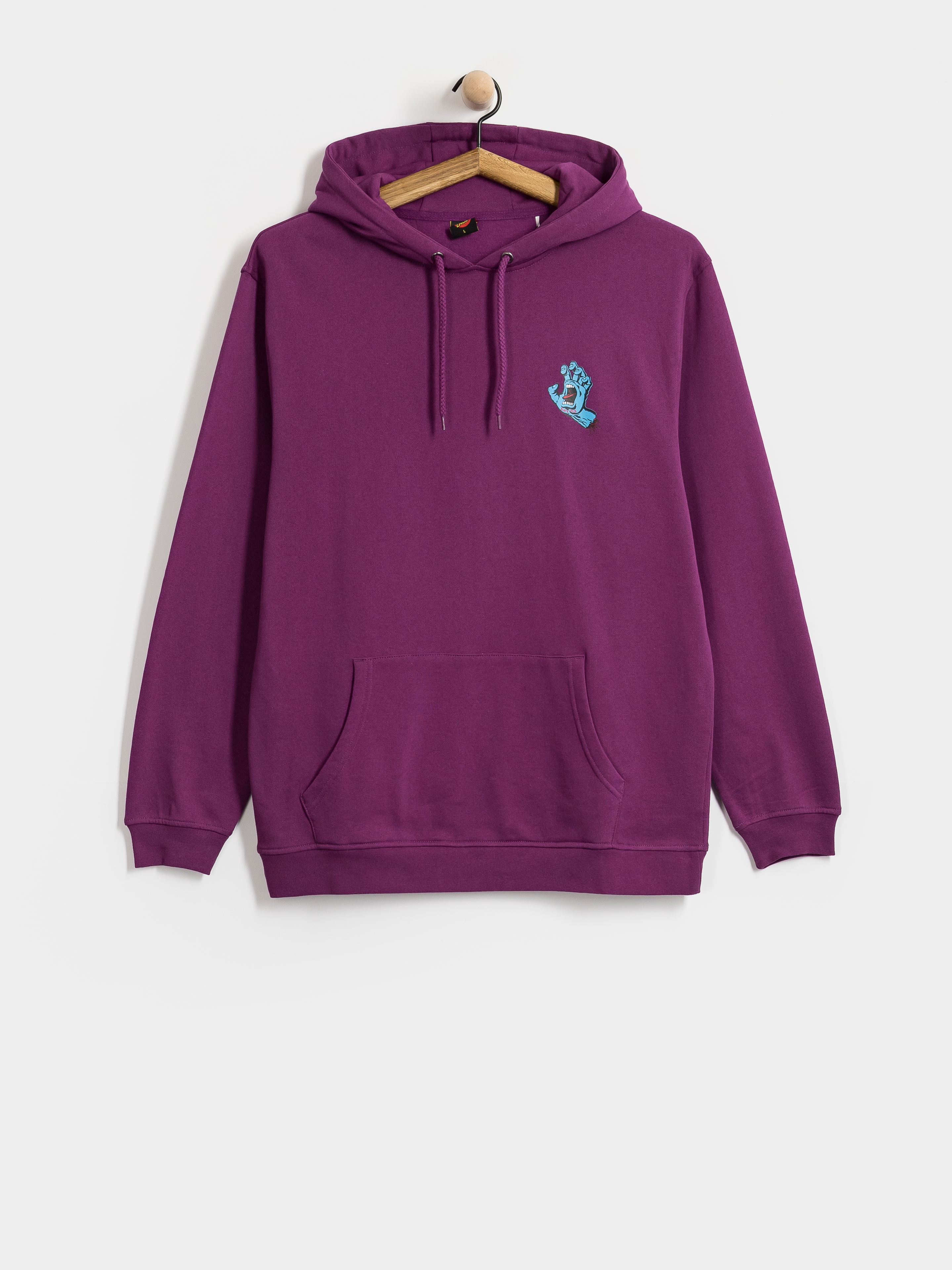 Bluza z kapturem Santa Cruz Screaming Hand Chest HD (fresh purple)