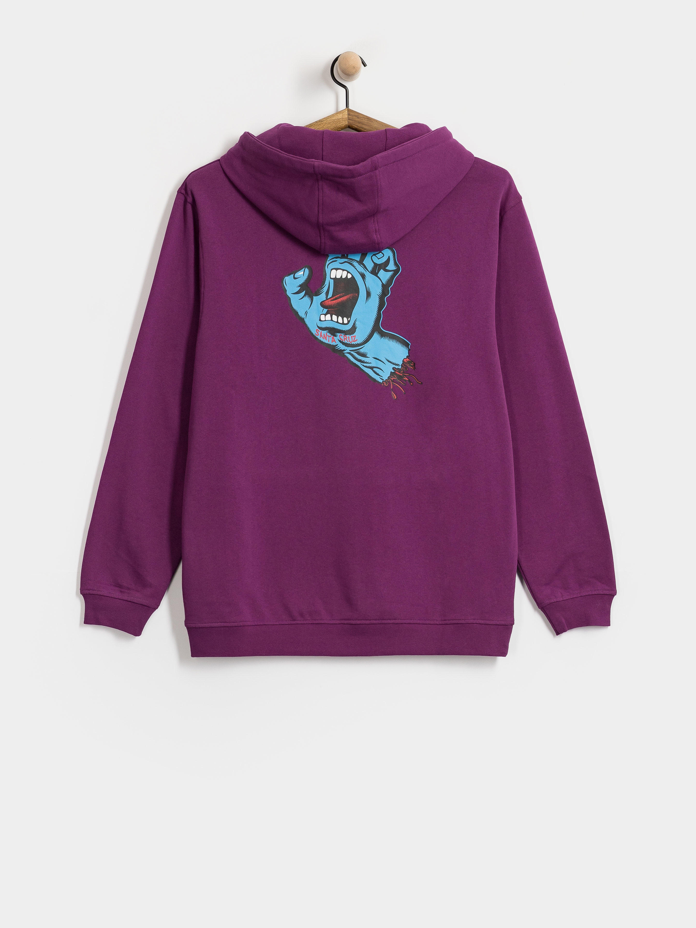Bluza z kapturem Santa Cruz Screaming Hand Chest HD (fresh purple)