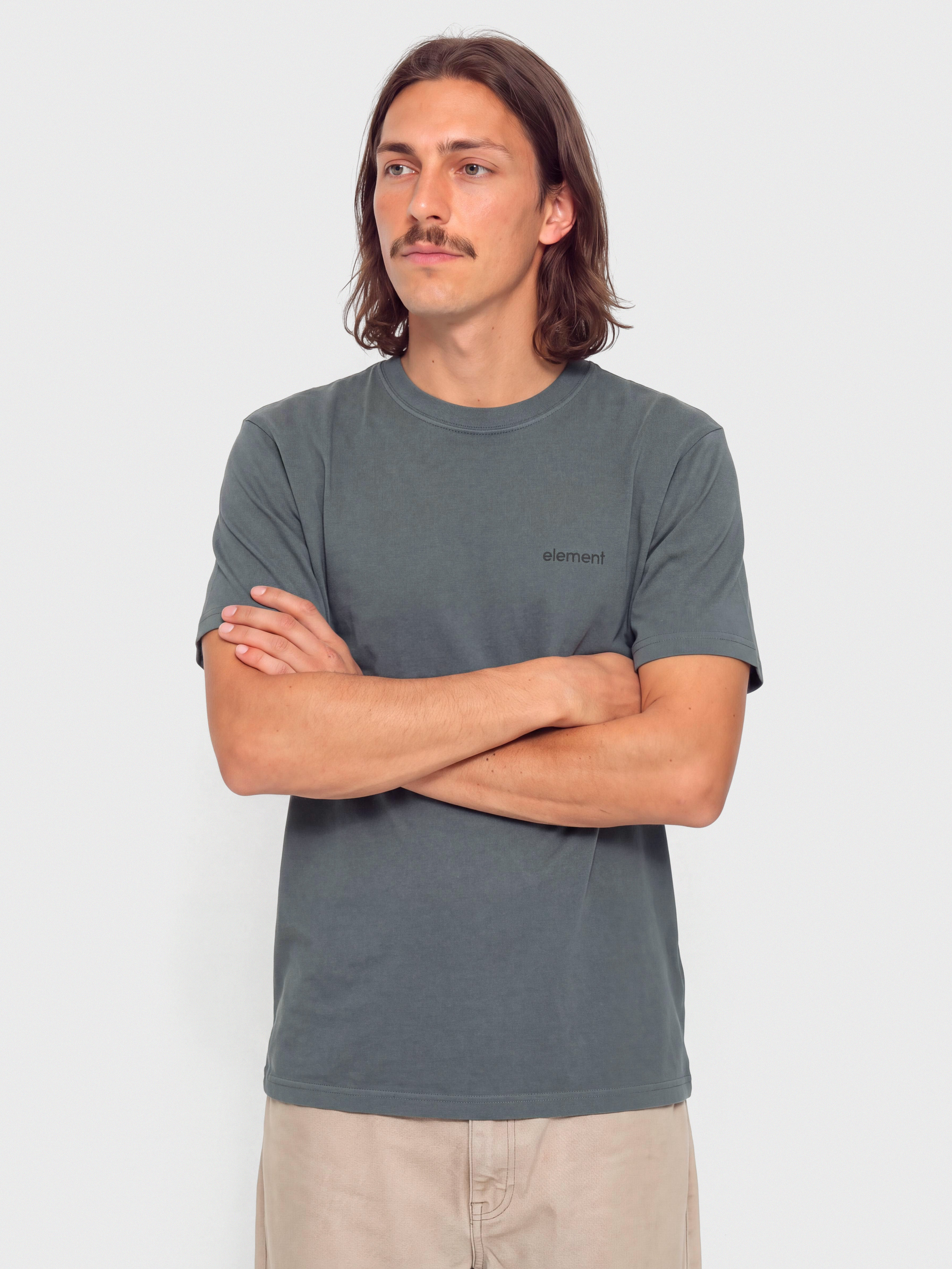 T-shirt Element Lowcase Pigment (dark slate)
