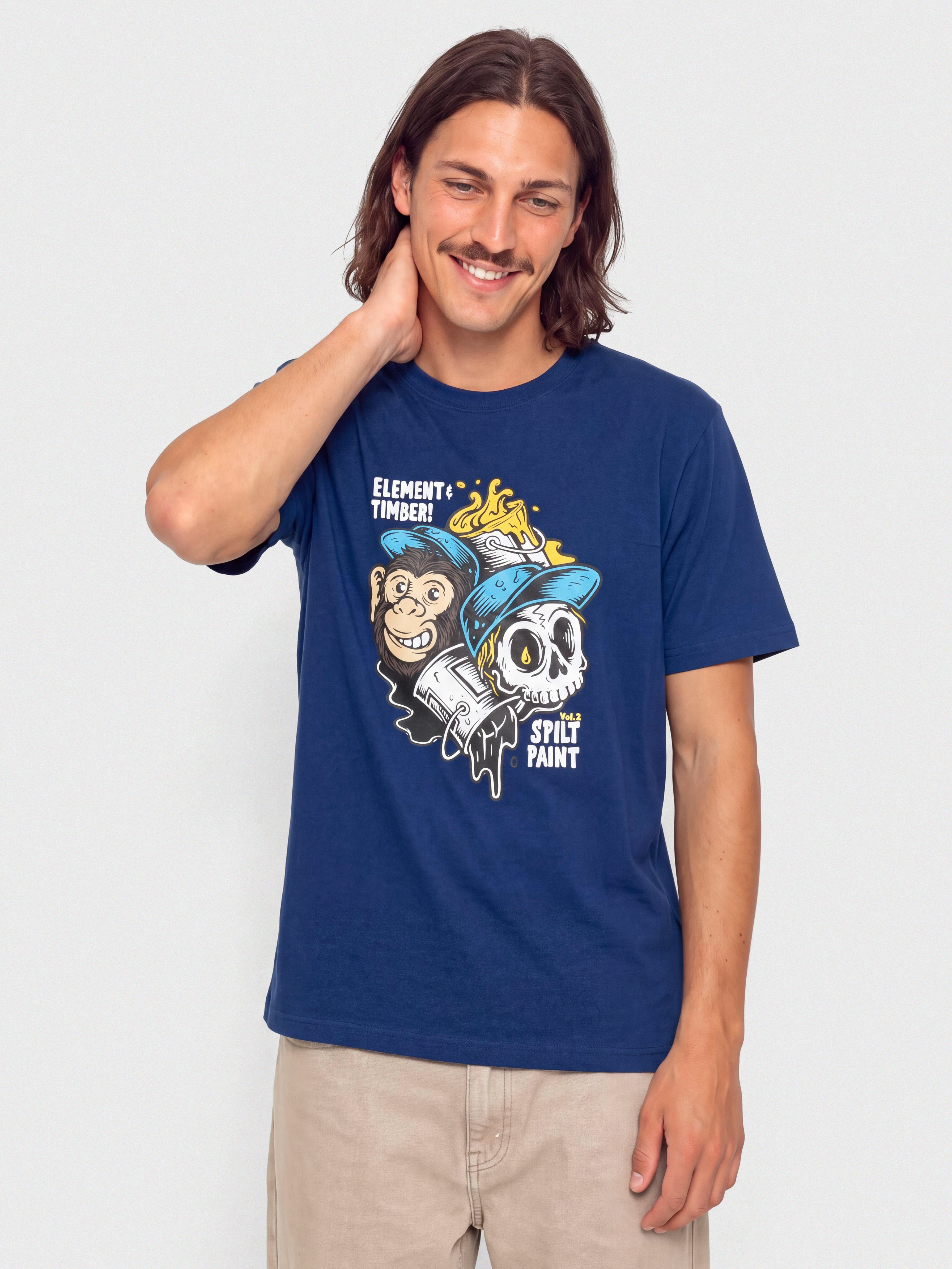 T-shirt Element Timber Flow (bellweather blue)