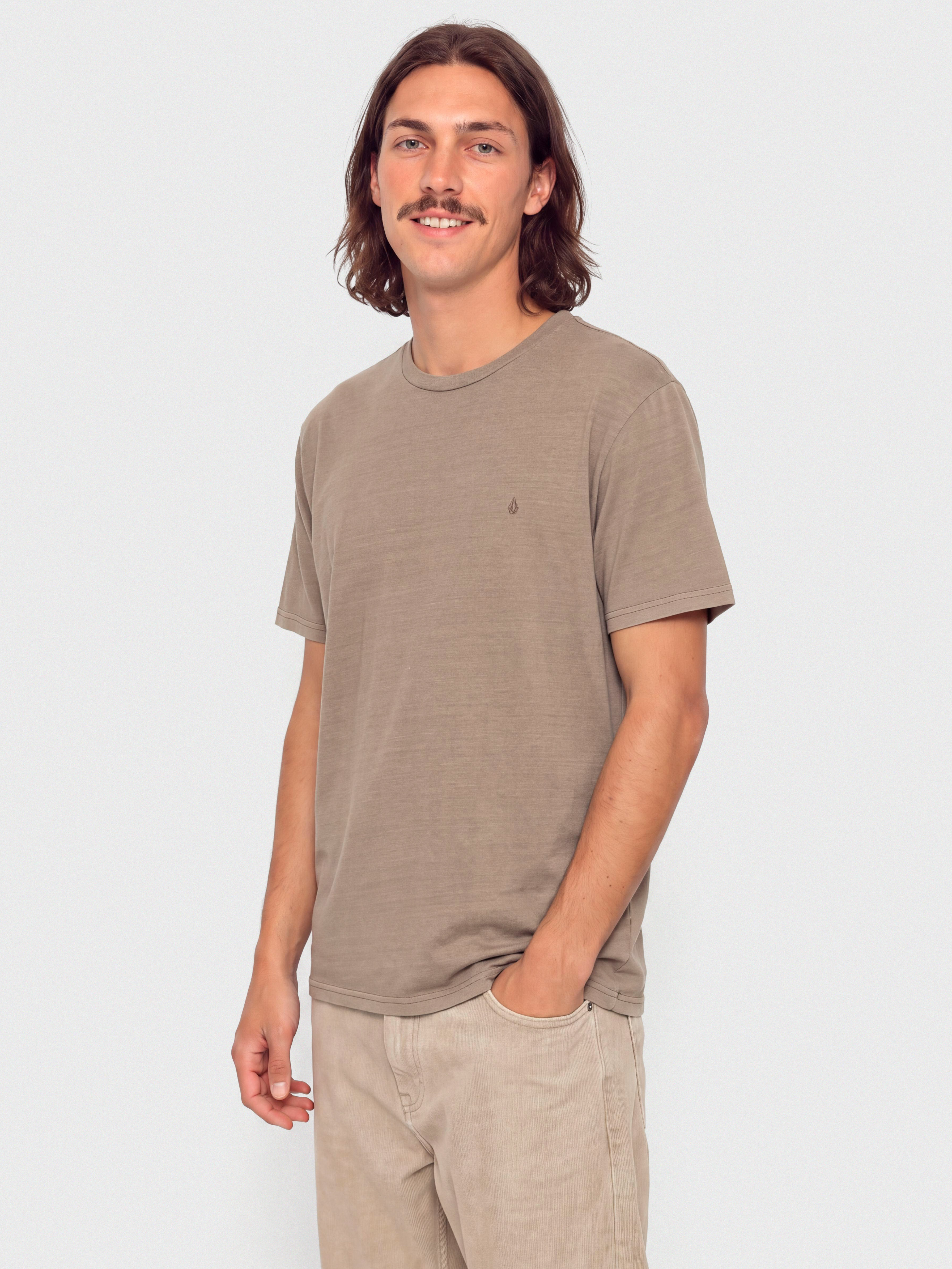 T-shirt Volcom Solid Stone Emb (earth)