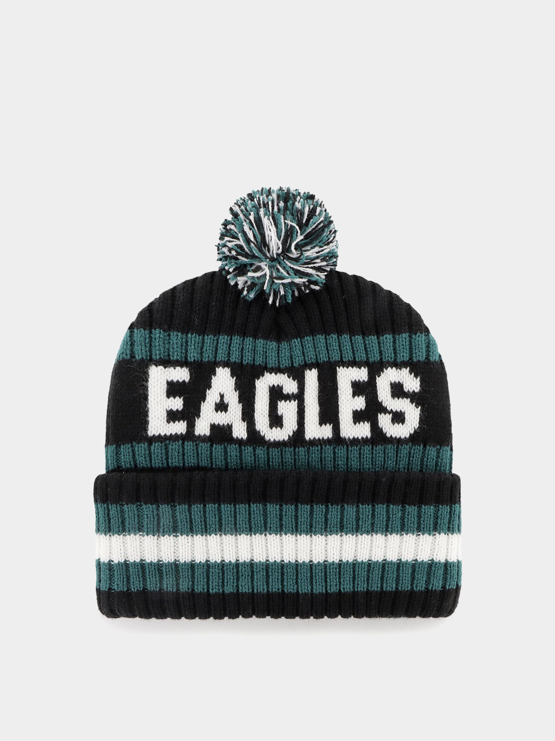 Czapka zimowa 47 Brand Bering Cuff Knit Philadelphia Eagles (black)