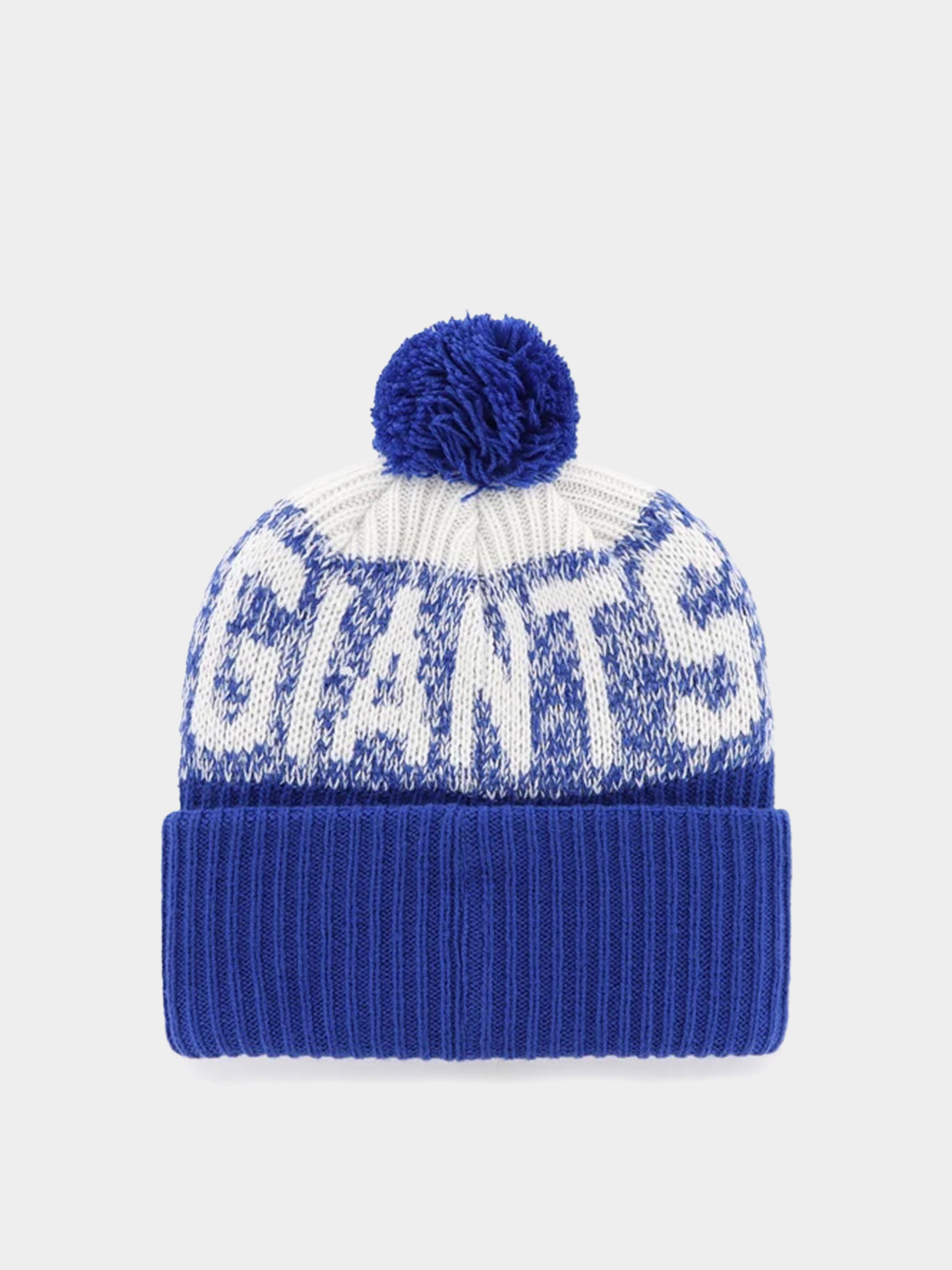 Czapka zimowa 47 Brand Bone Chill Cuff Knit New York Giants (giants royal)