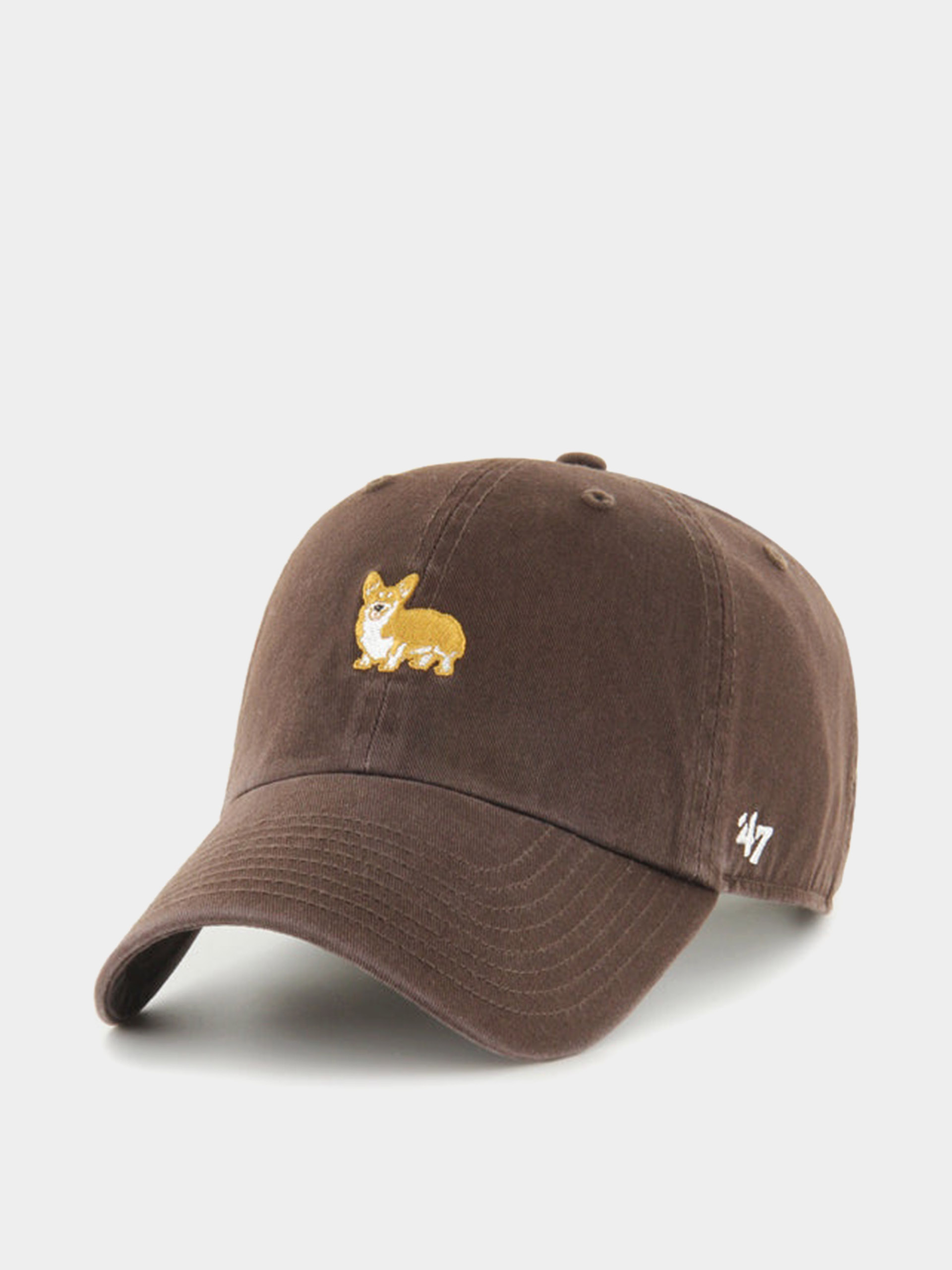Czapka z daszkiem 47 Brand Base Runner Icon Clean Up Dogs (brown)