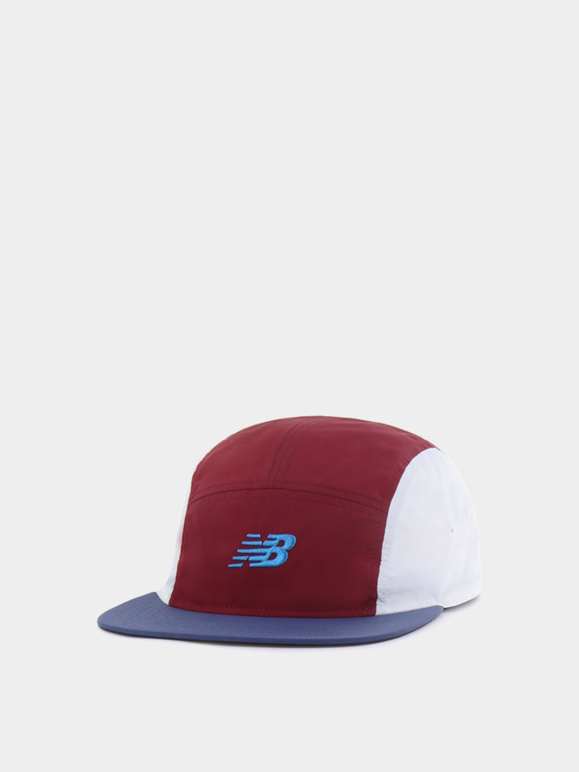 Czapka z daszkiem 47 Brand X NB Brrr Alt Five Panel Ex (podium red & angora & vintage indigo w/fan blue)