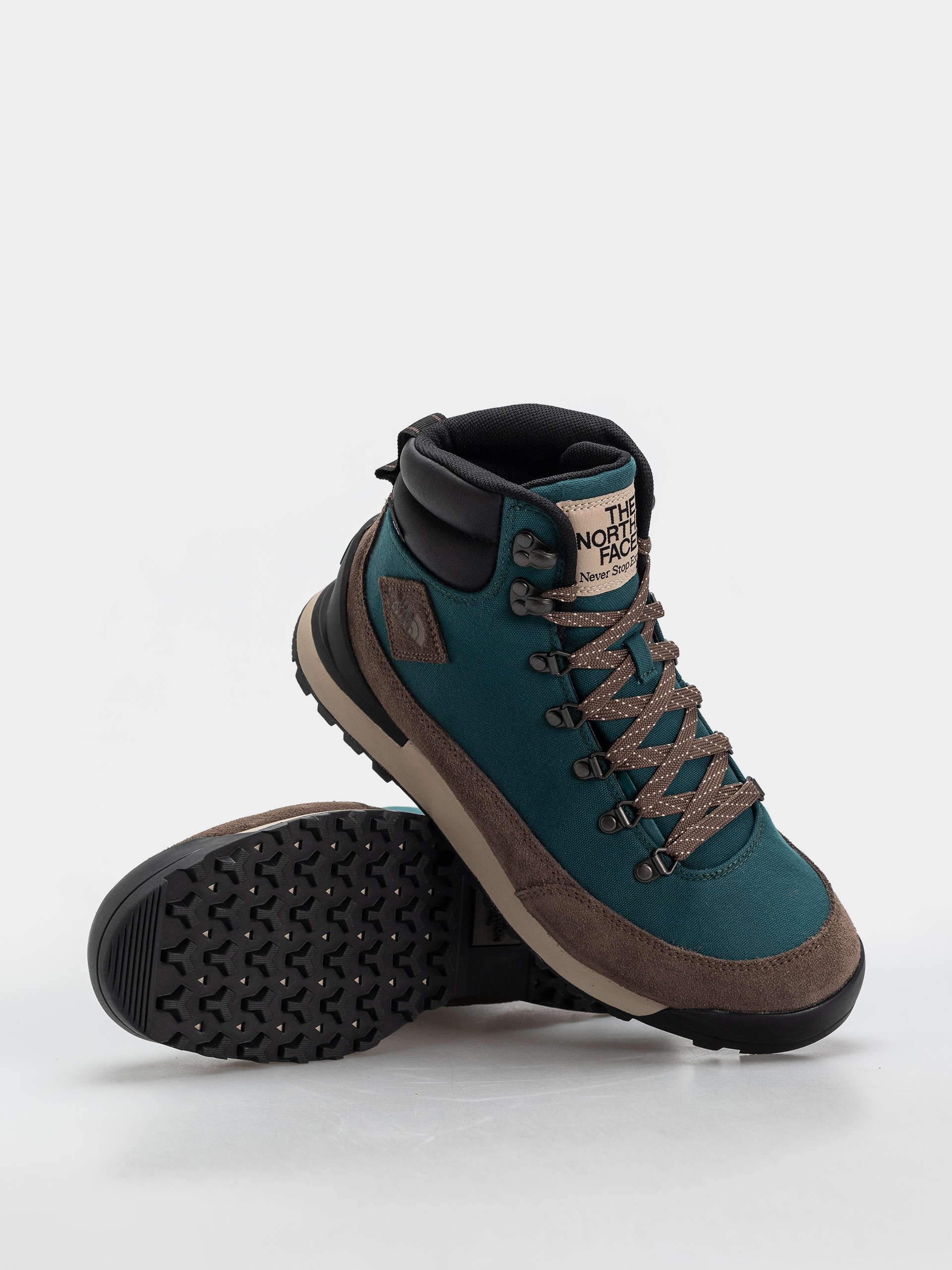 Buty The North Face Back To Berkeley Iv Textile Wp (pacific teal/smokey bro)
