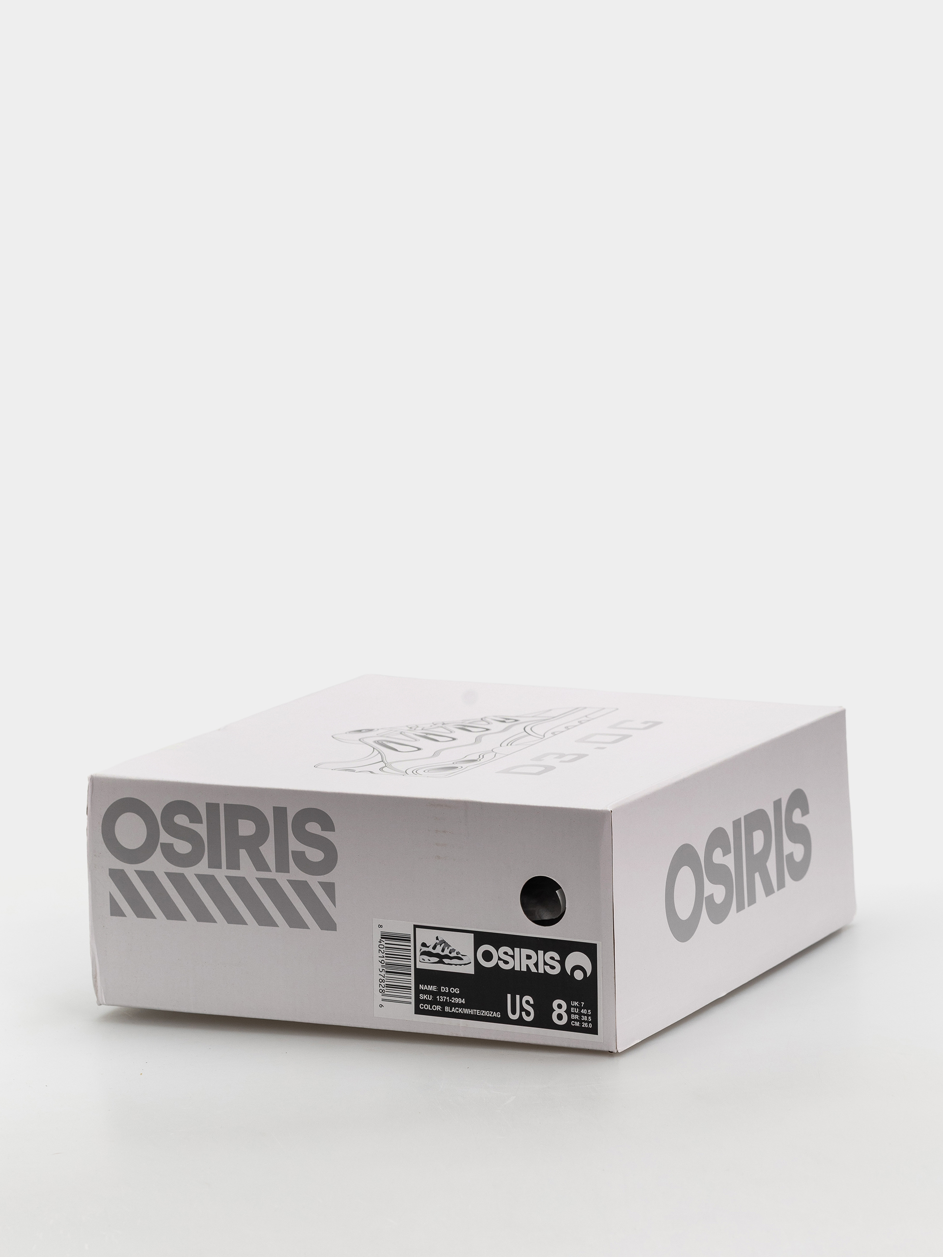 Buty Osiris D3 OG (black/white/zigzag)