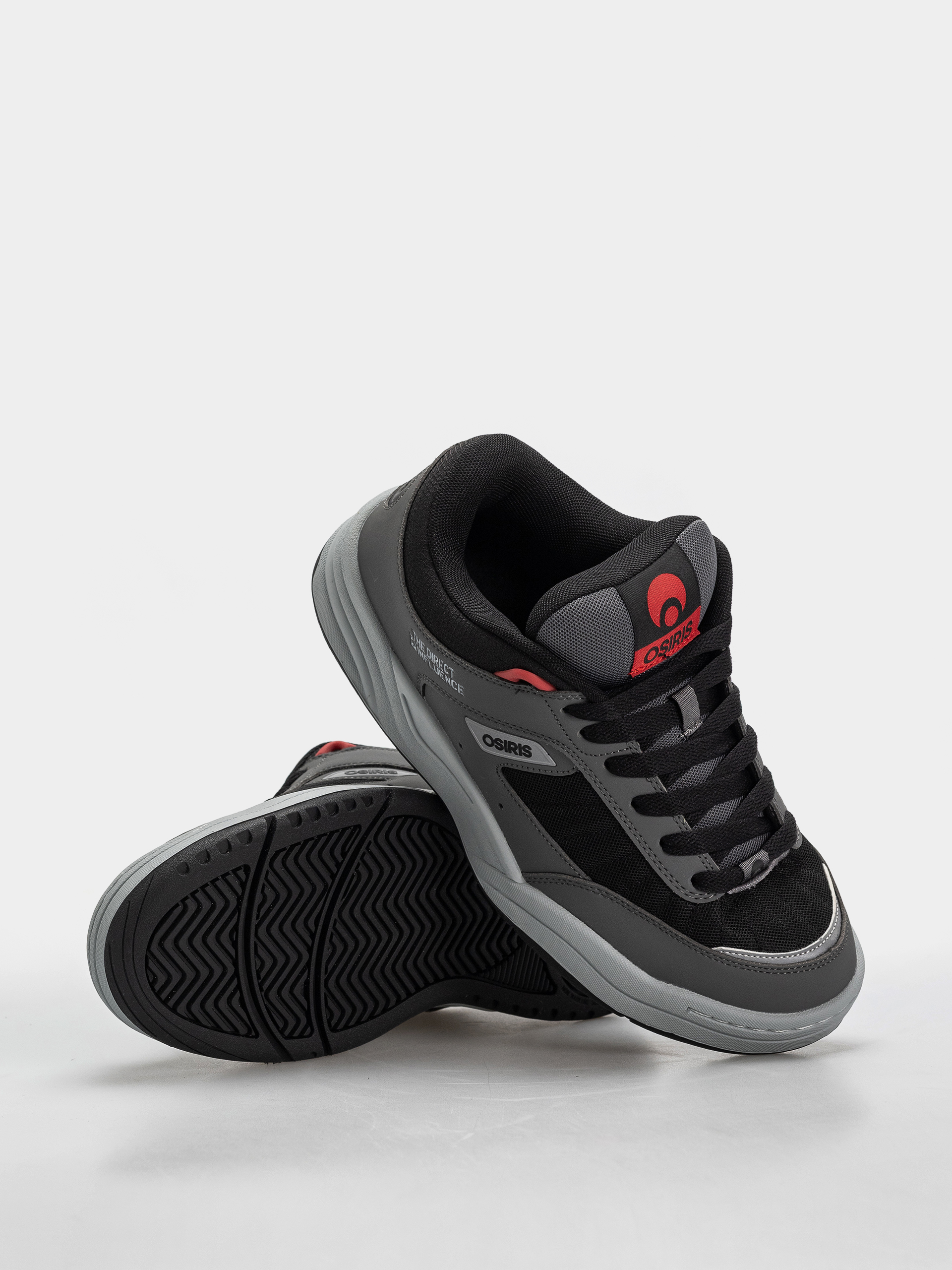 Buty Osiris Flux (charcoal/black/red)