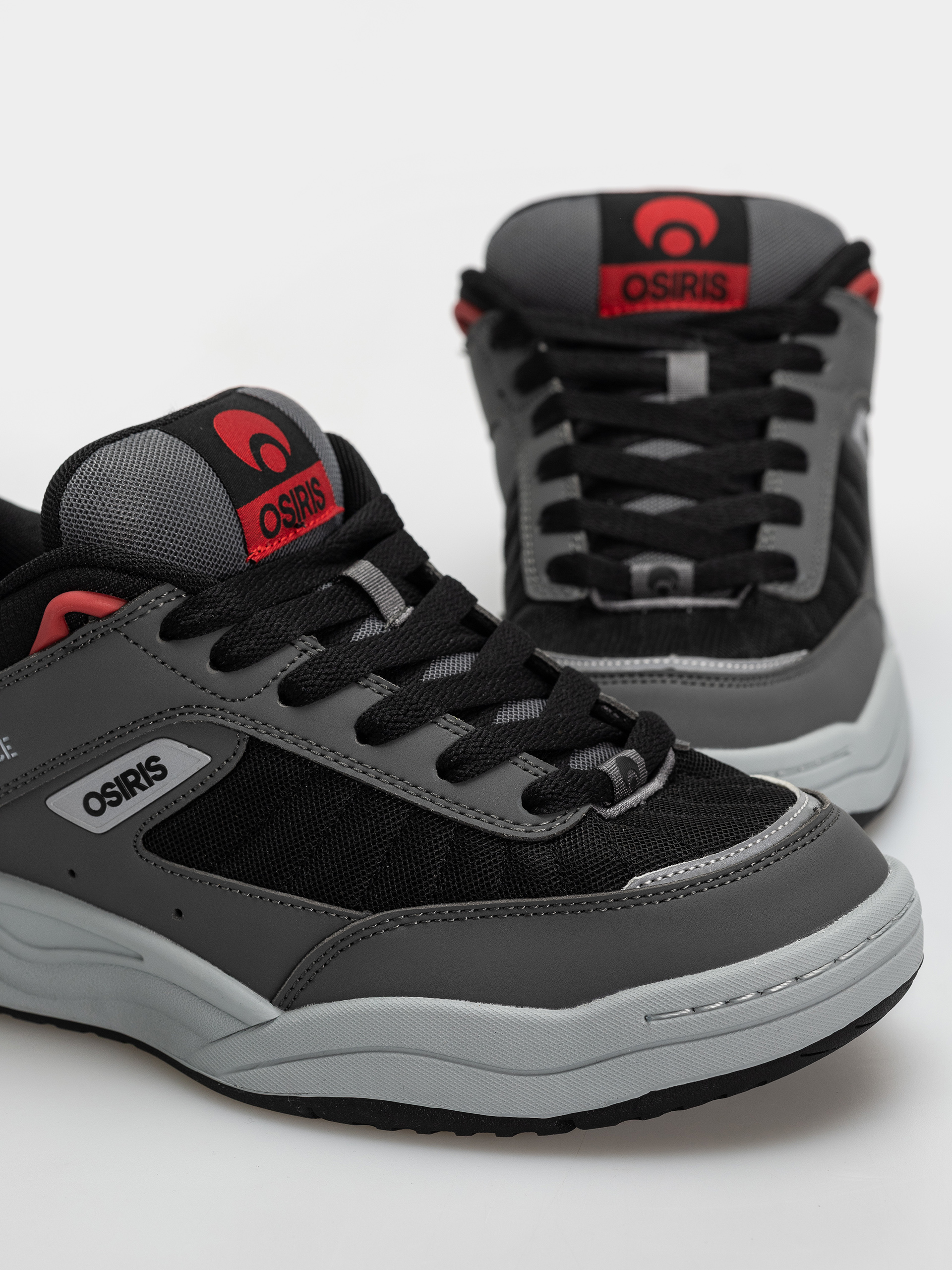 Buty Osiris Flux (charcoal/black/red)