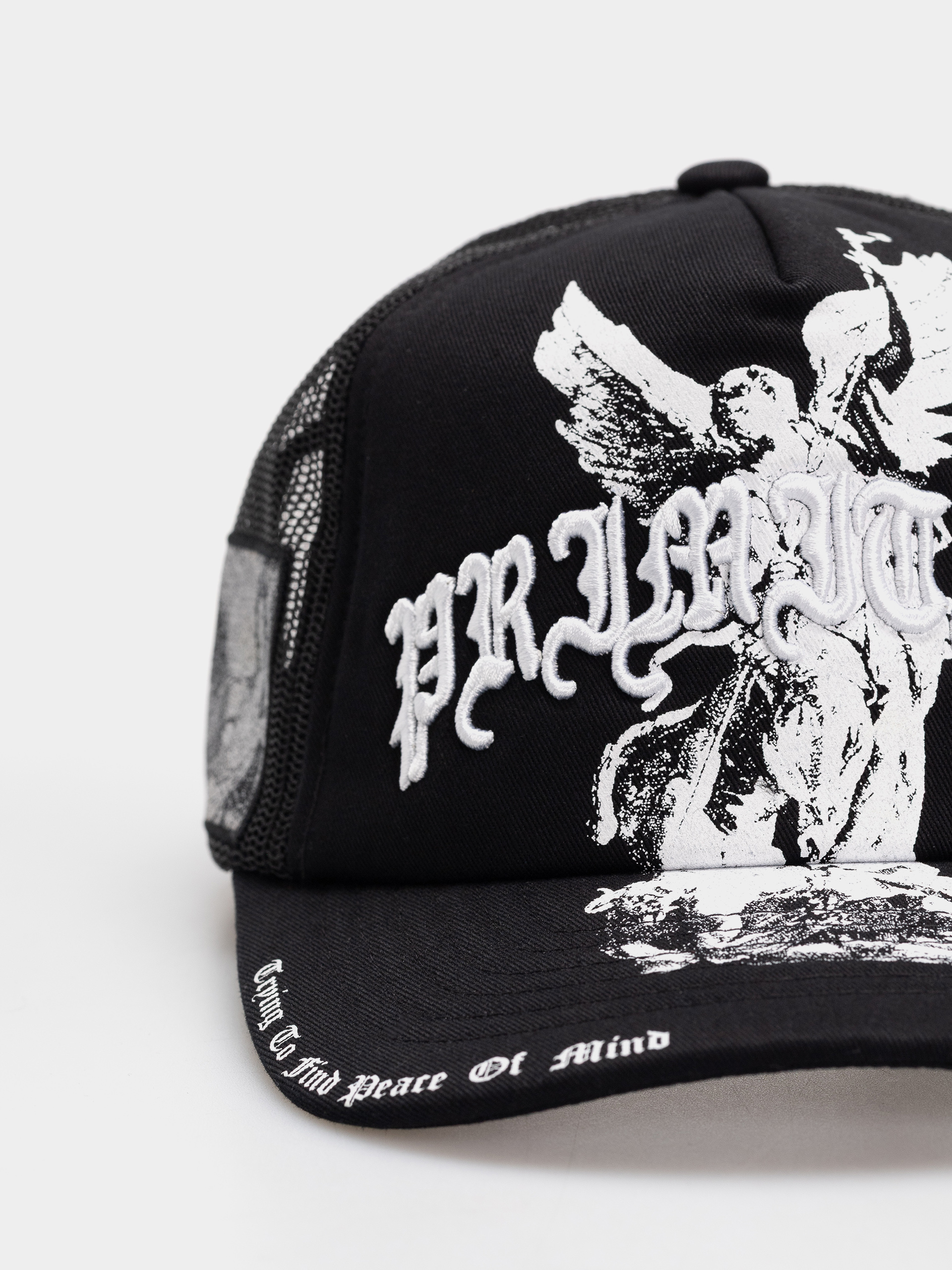 Czapka z daszkiem Primitive Century Trucker (black)