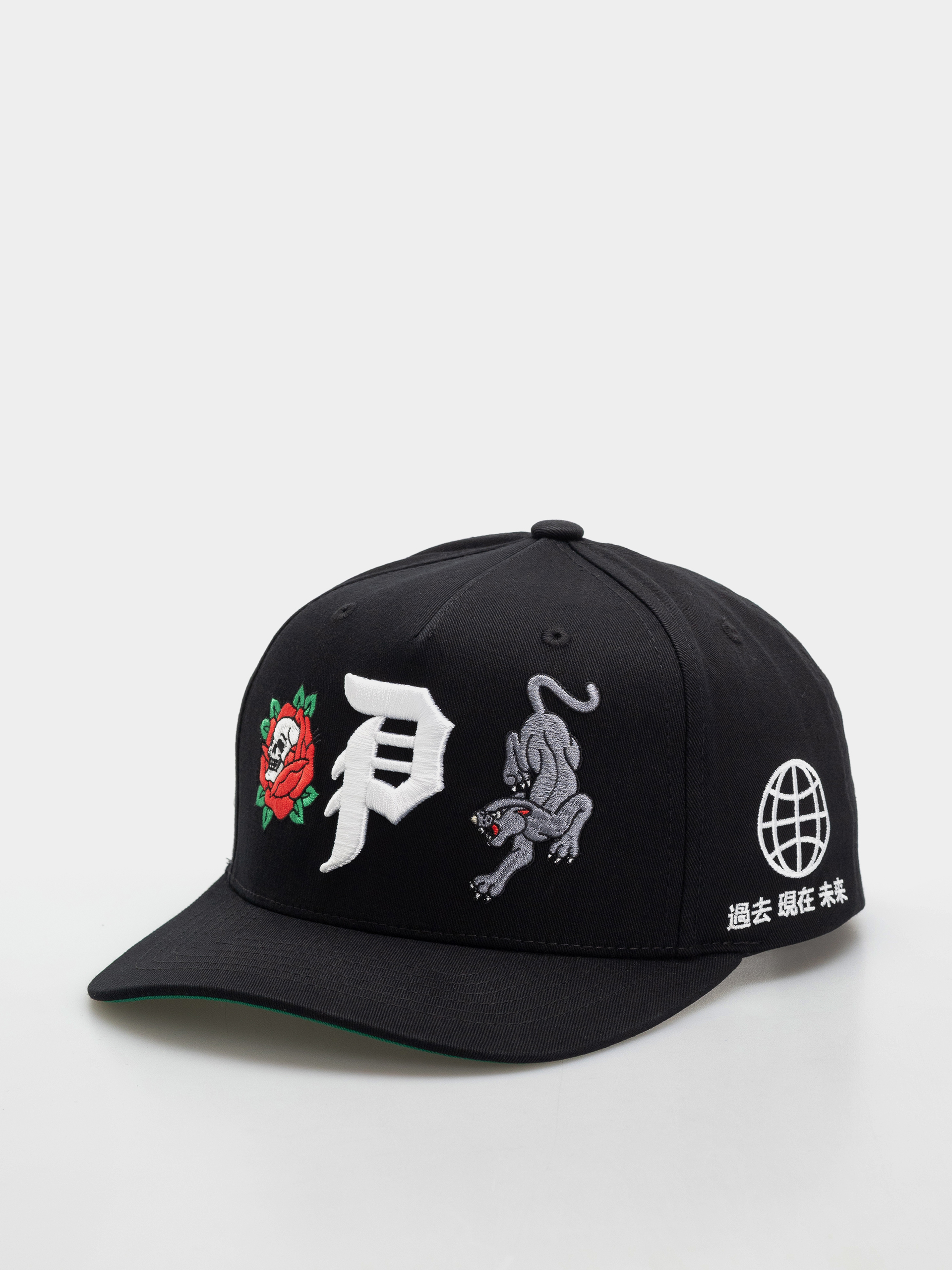 Czapka z daszkiem Primitive Outsider (black)