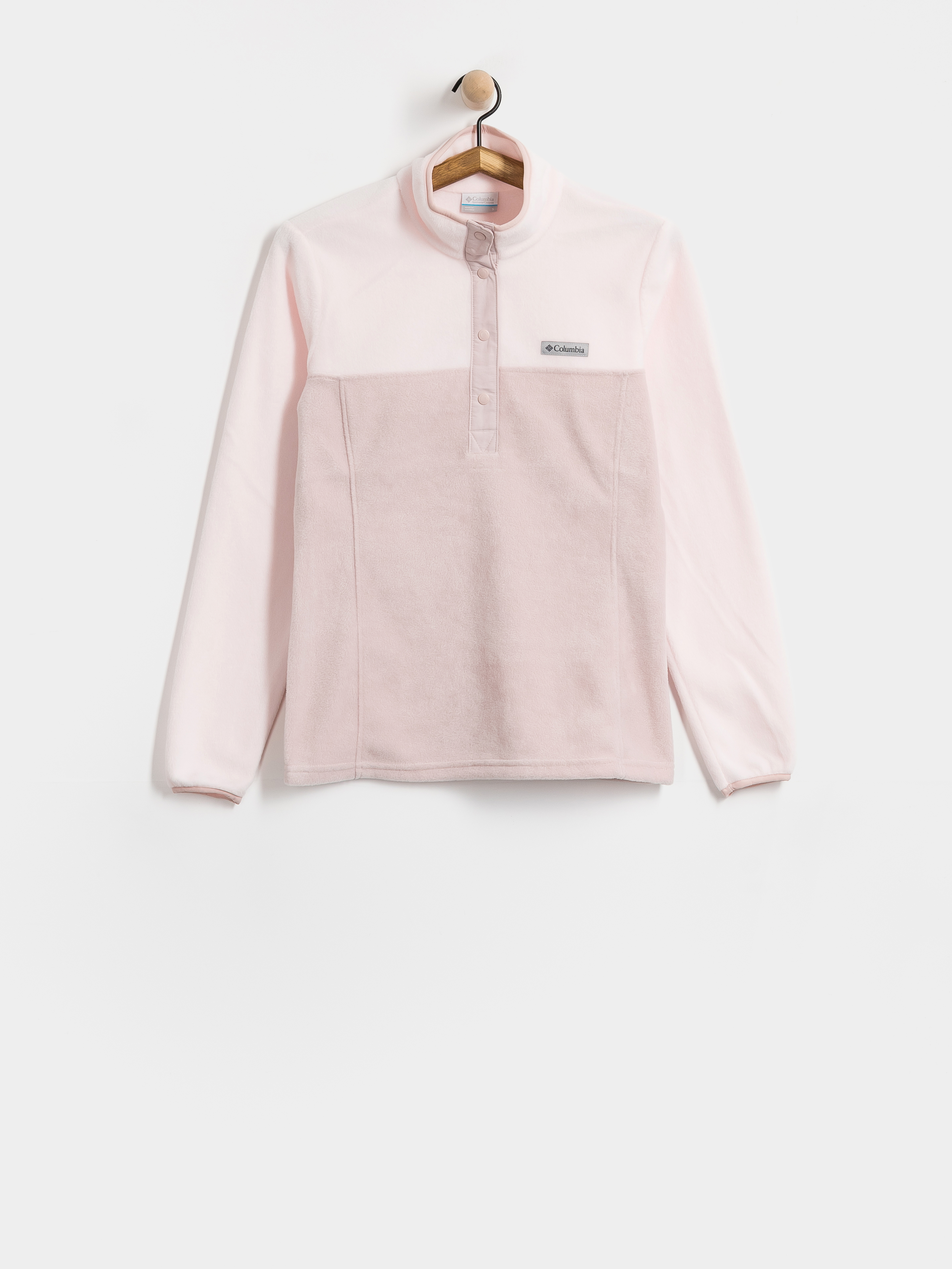 Damski Polar Columbia Benton Springs 1/2 Snap Pull Over II (mineral pink/powder pink)