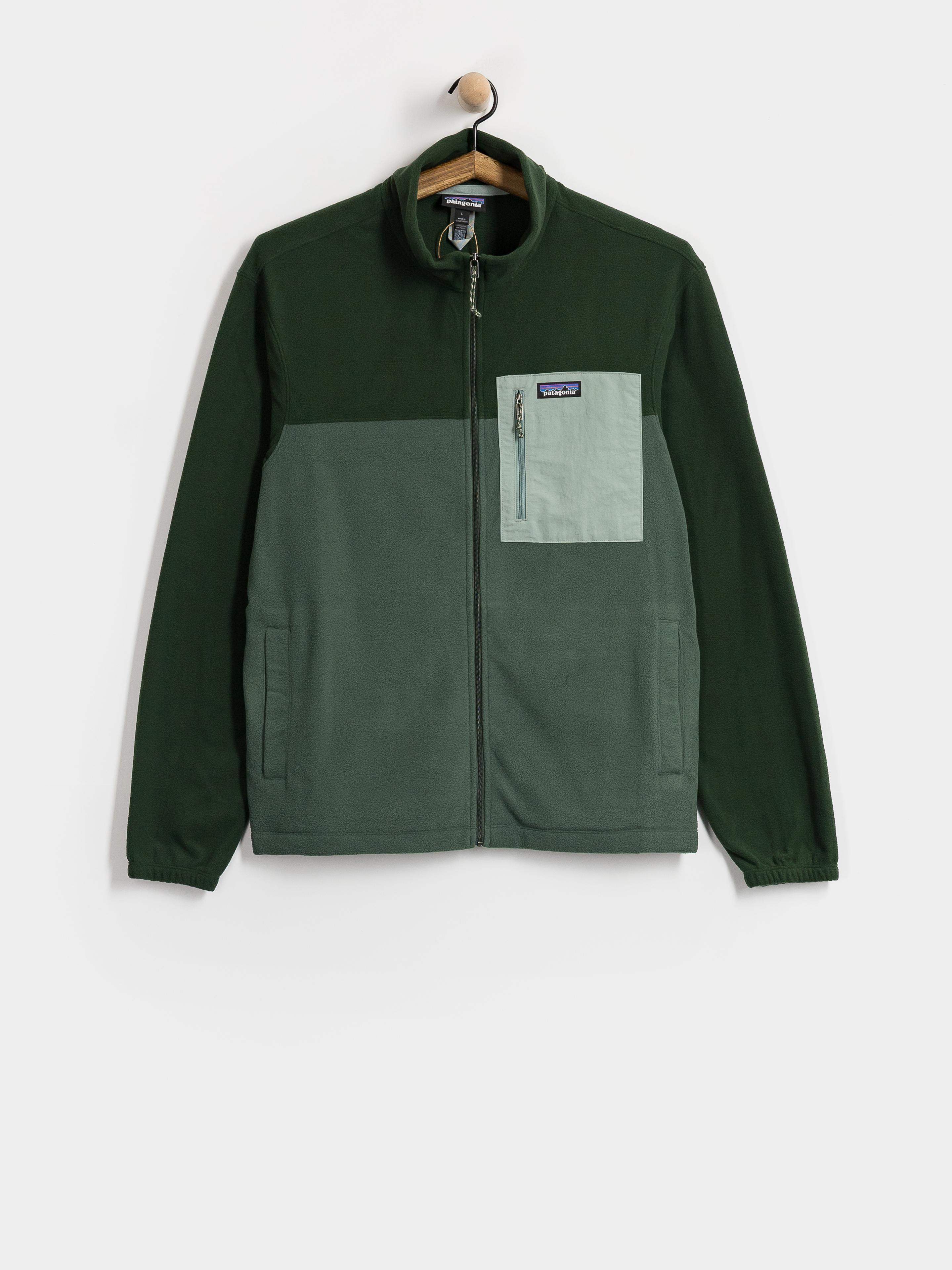 Kurtka Patagonia Micro D Patch Pocket (canopy green)