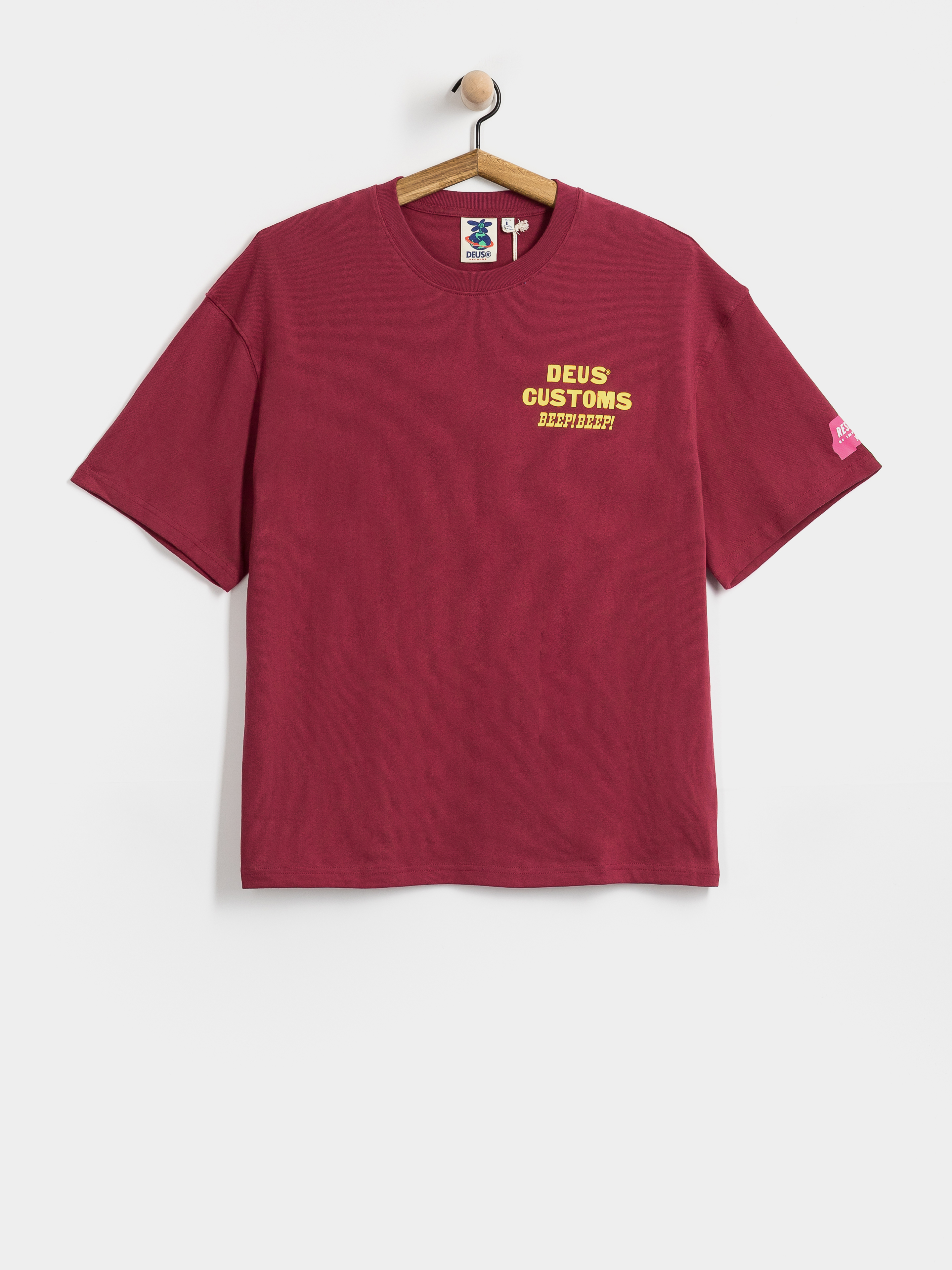 T-shirt Deus Ex Machina Bloomers Os (biking red)