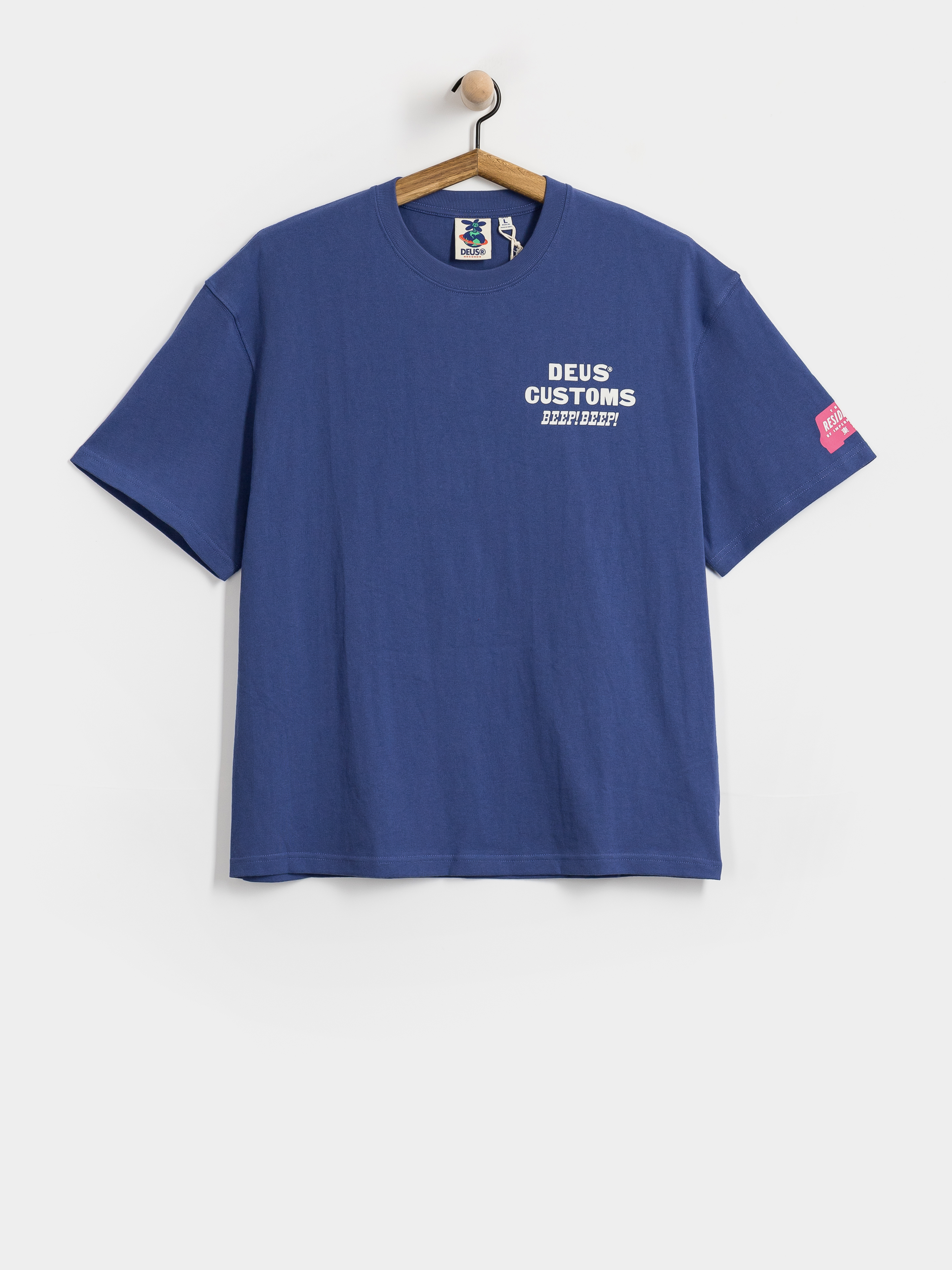 T-shirt Deus Ex Machina Bloomers Os (limoges blue)