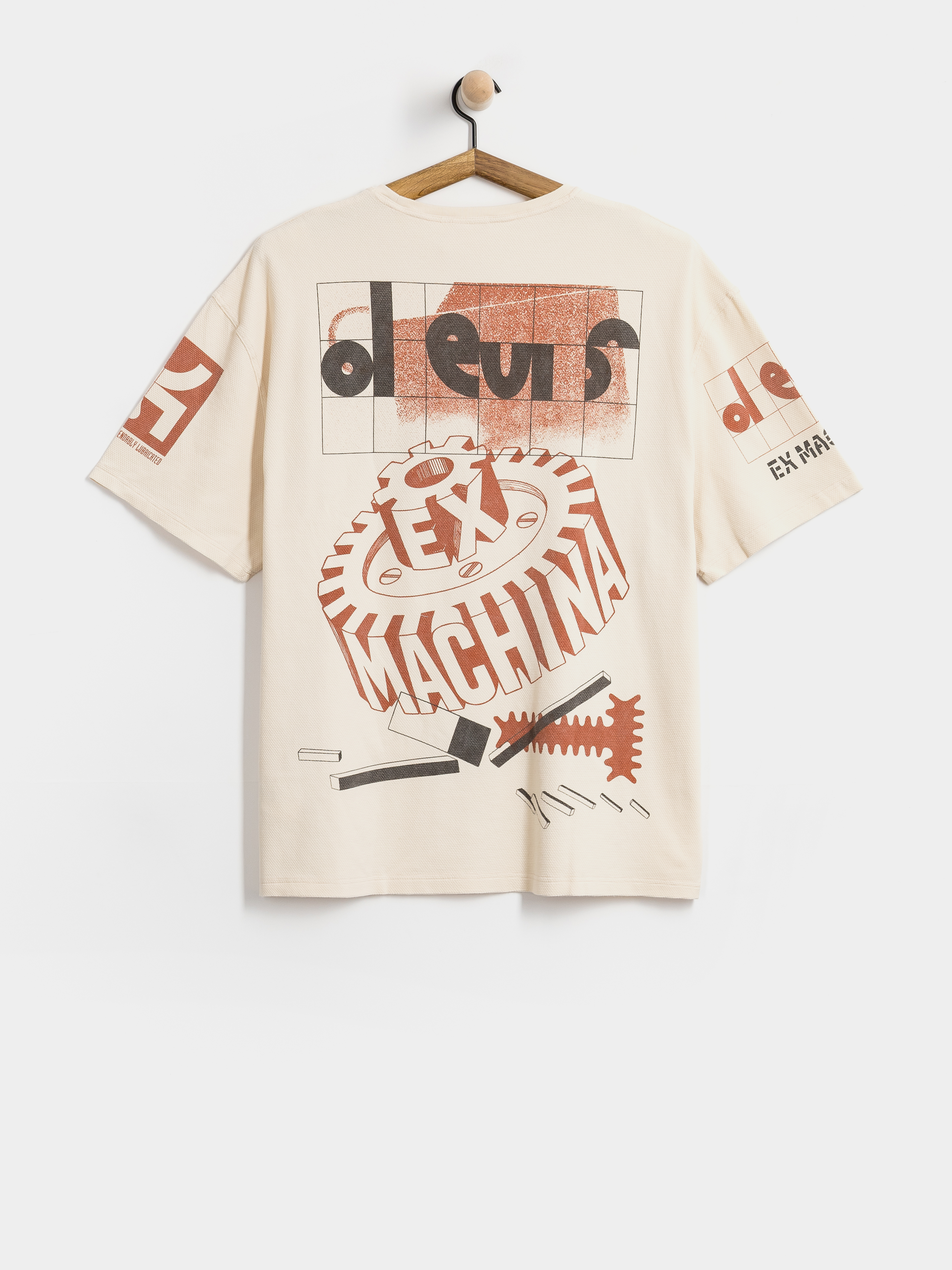 T-shirt Deus Ex Machina Merz (dirty white)