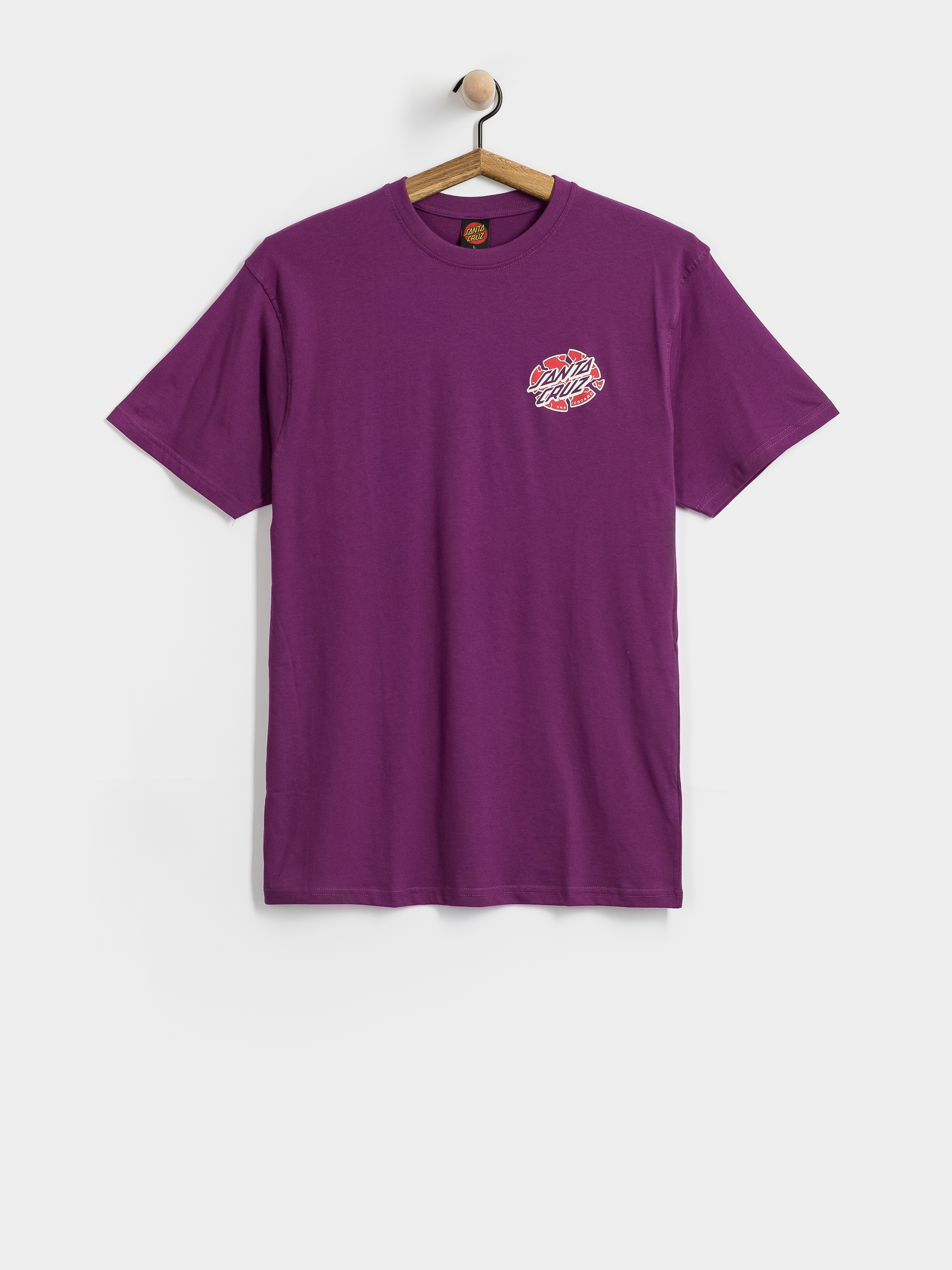 T-shirt Santa Cruz Grabke Exploding Dot (fresh purple)