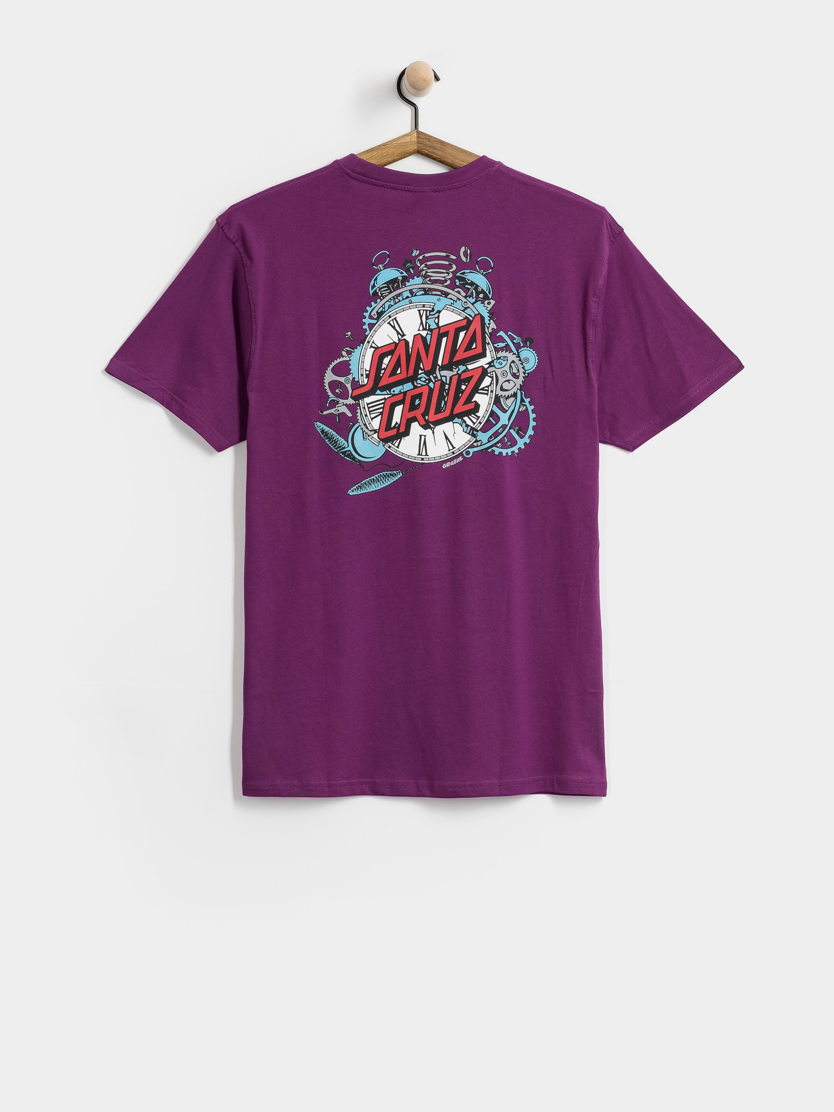 T-shirt Santa Cruz Grabke Exploding Dot (fresh purple)
