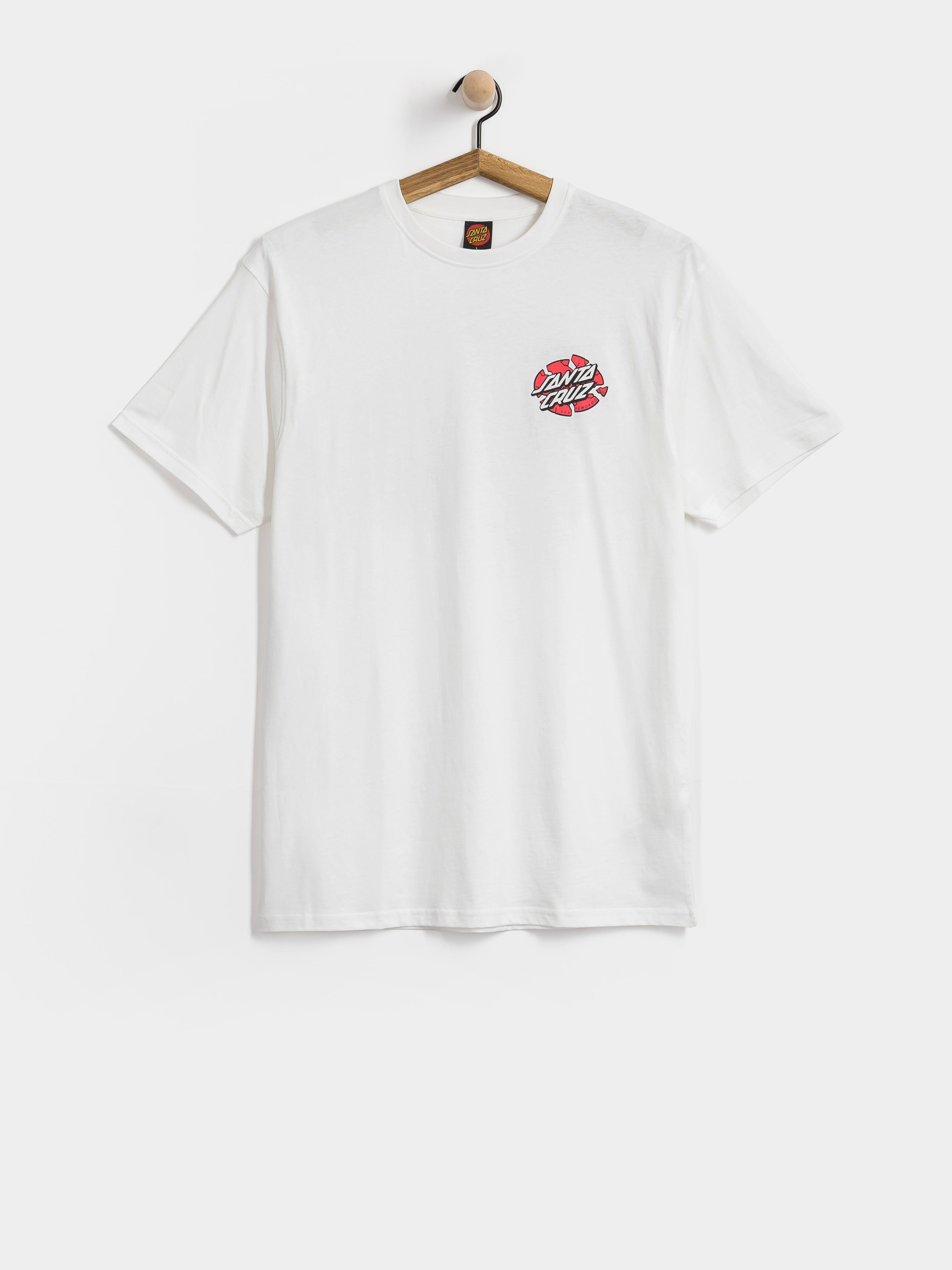 T-shirt Santa Cruz Grabke Exploding Dot (white)