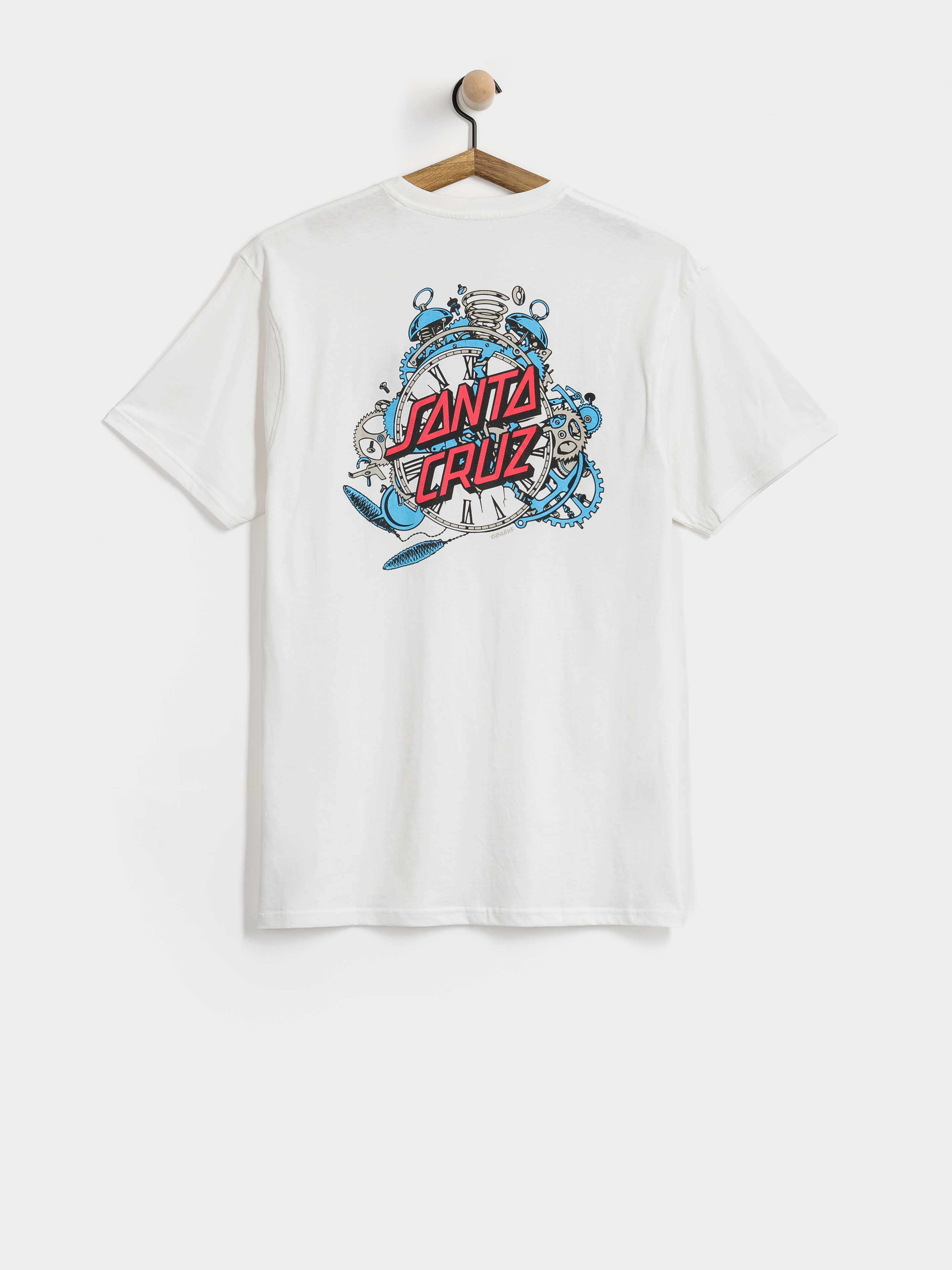 T-shirt Santa Cruz Grabke Exploding Dot (white)