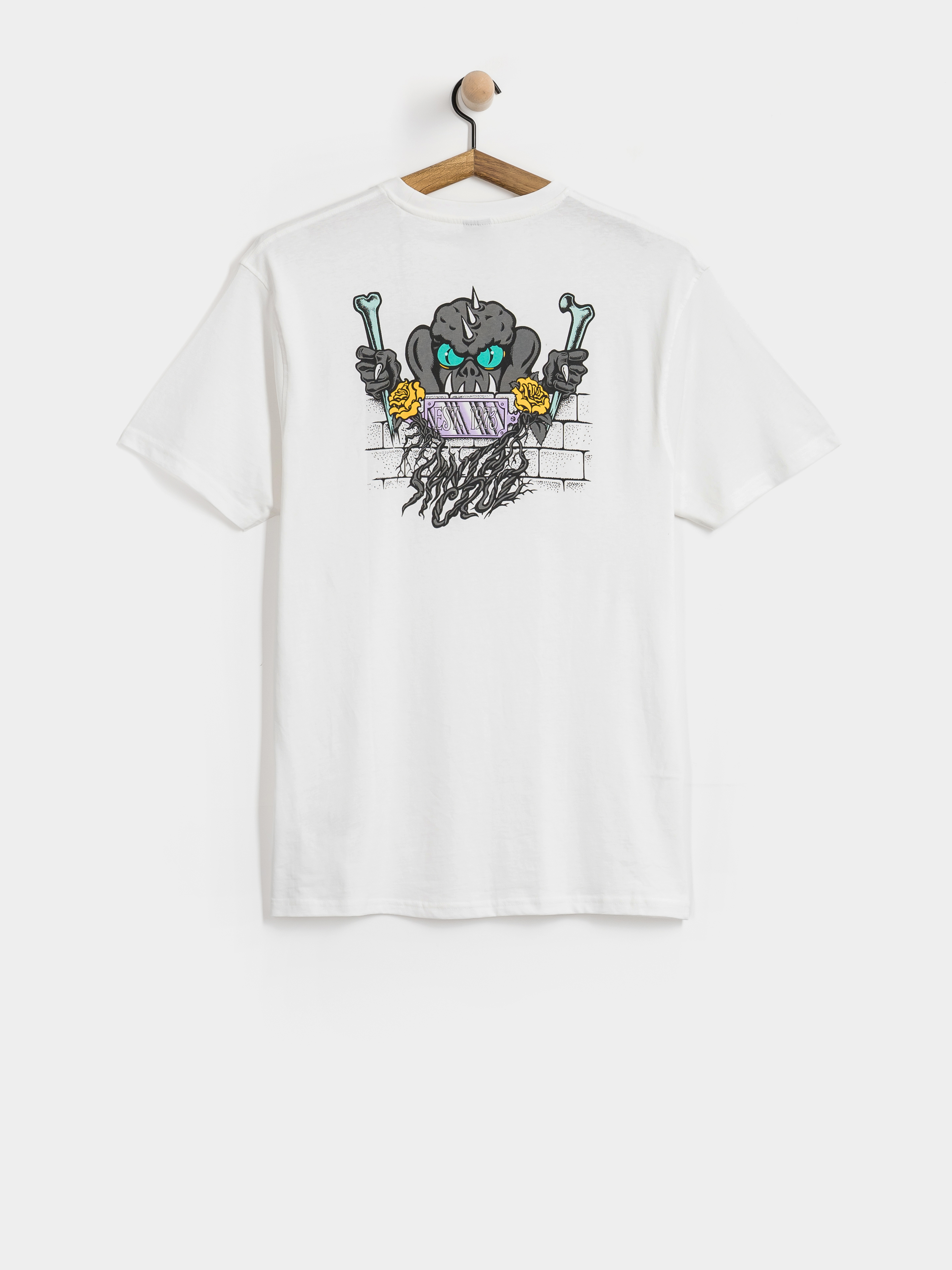 T-shirt Santa Cruz Rankine Monster (white)