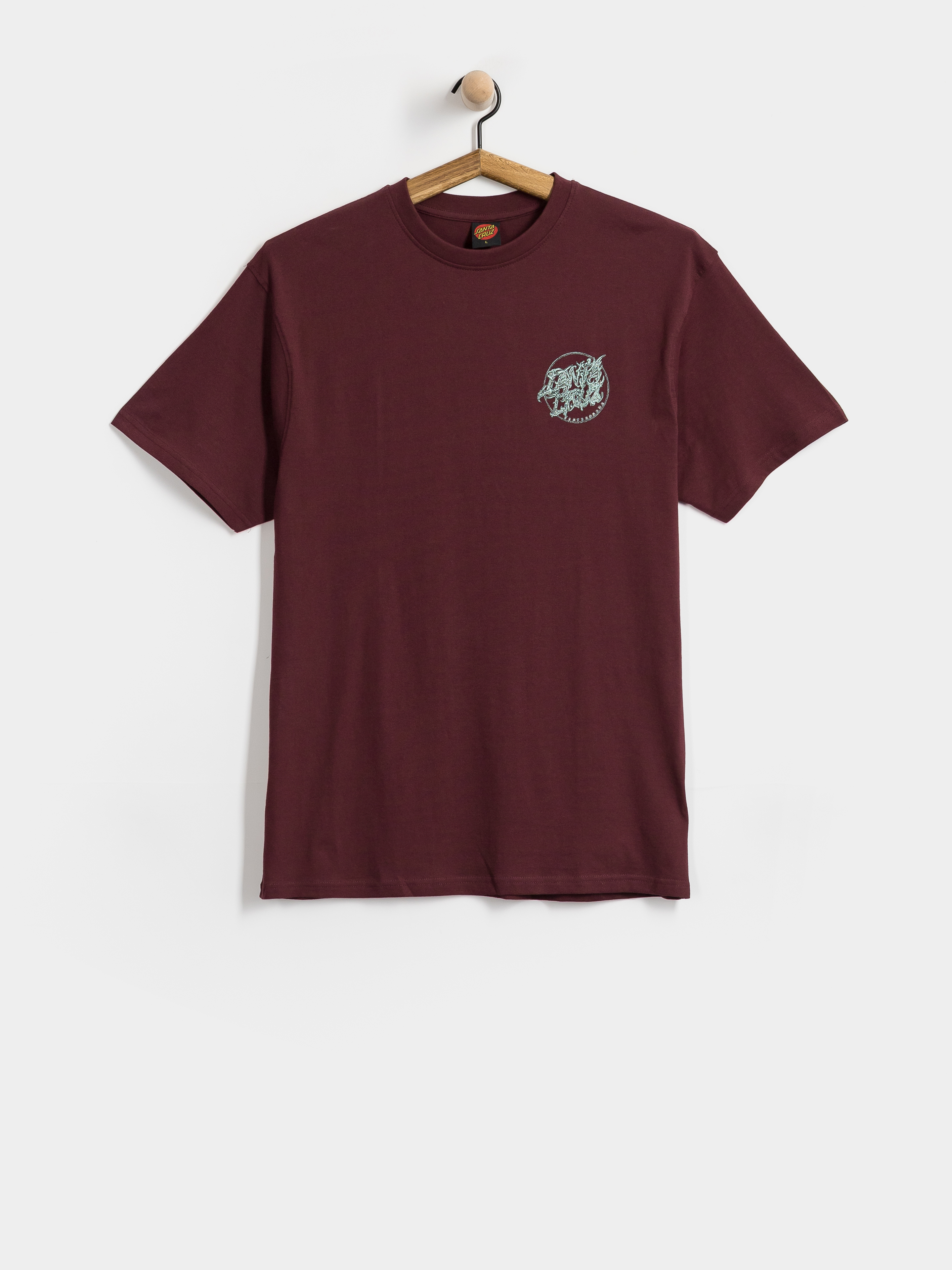 T-shirt Santa Cruz Scourge Dot (dark plum)