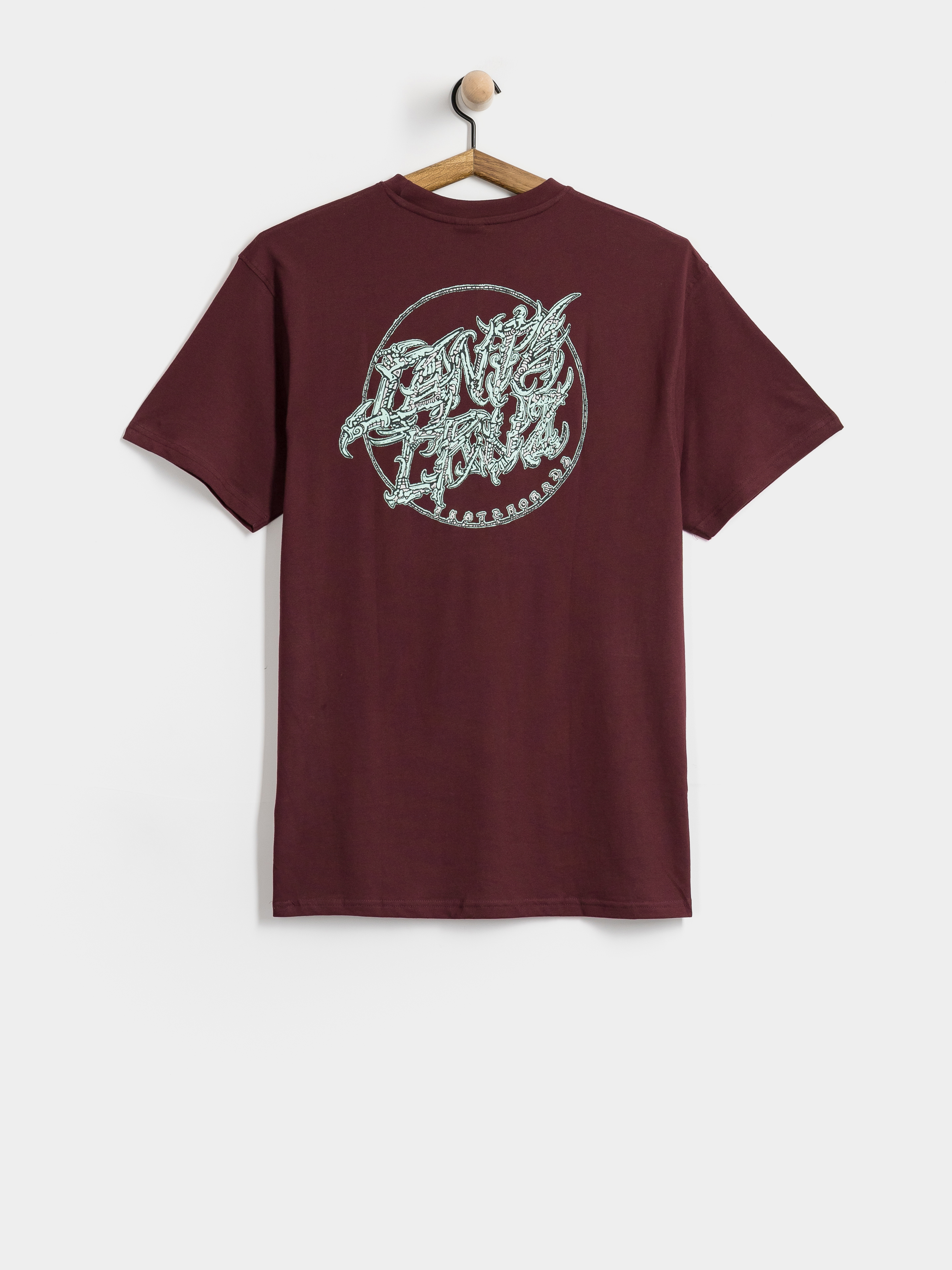 T-shirt Santa Cruz Scourge Dot (dark plum)