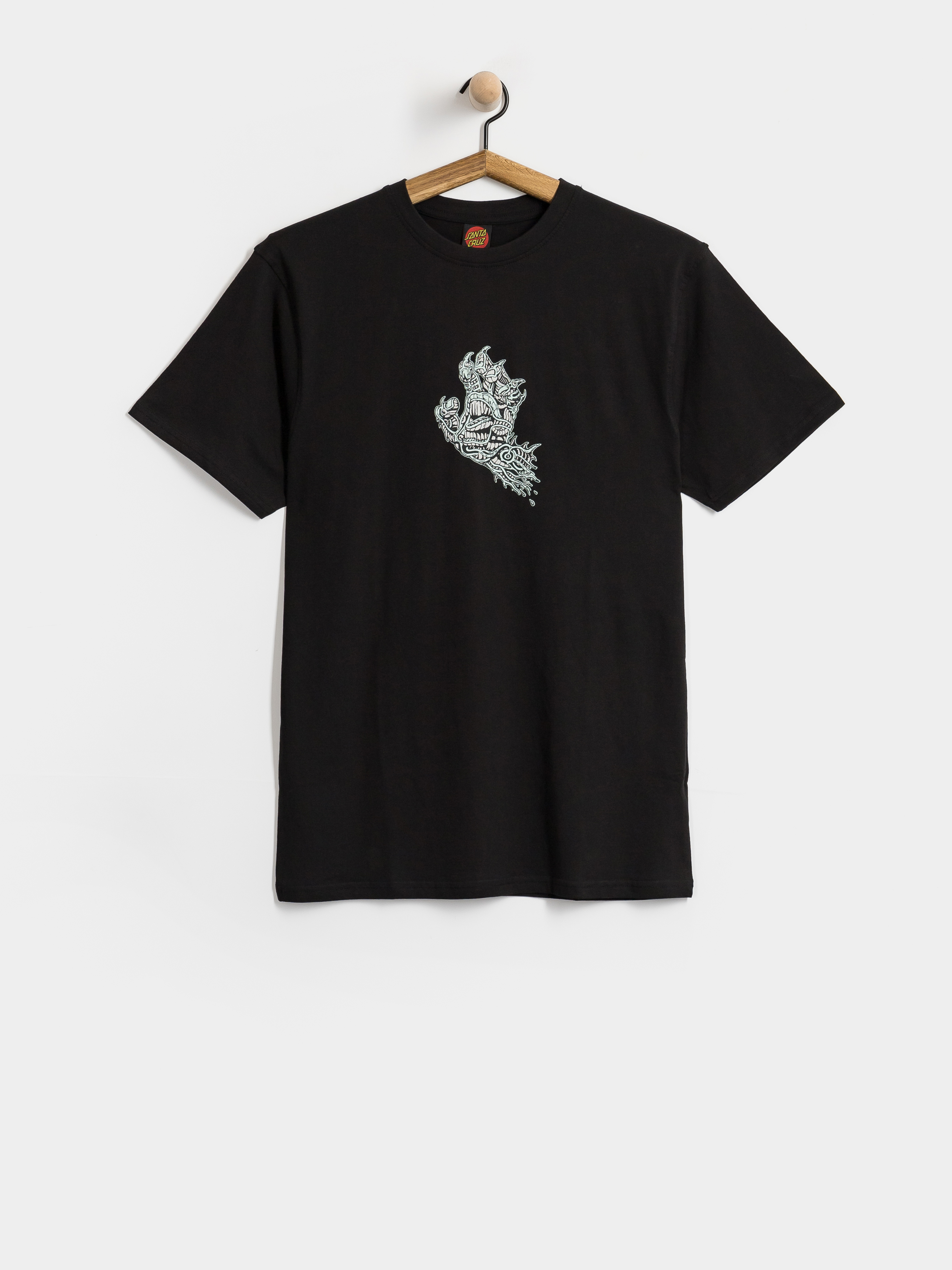 T-shirt Santa Cruz Scourge Hand Front (black)