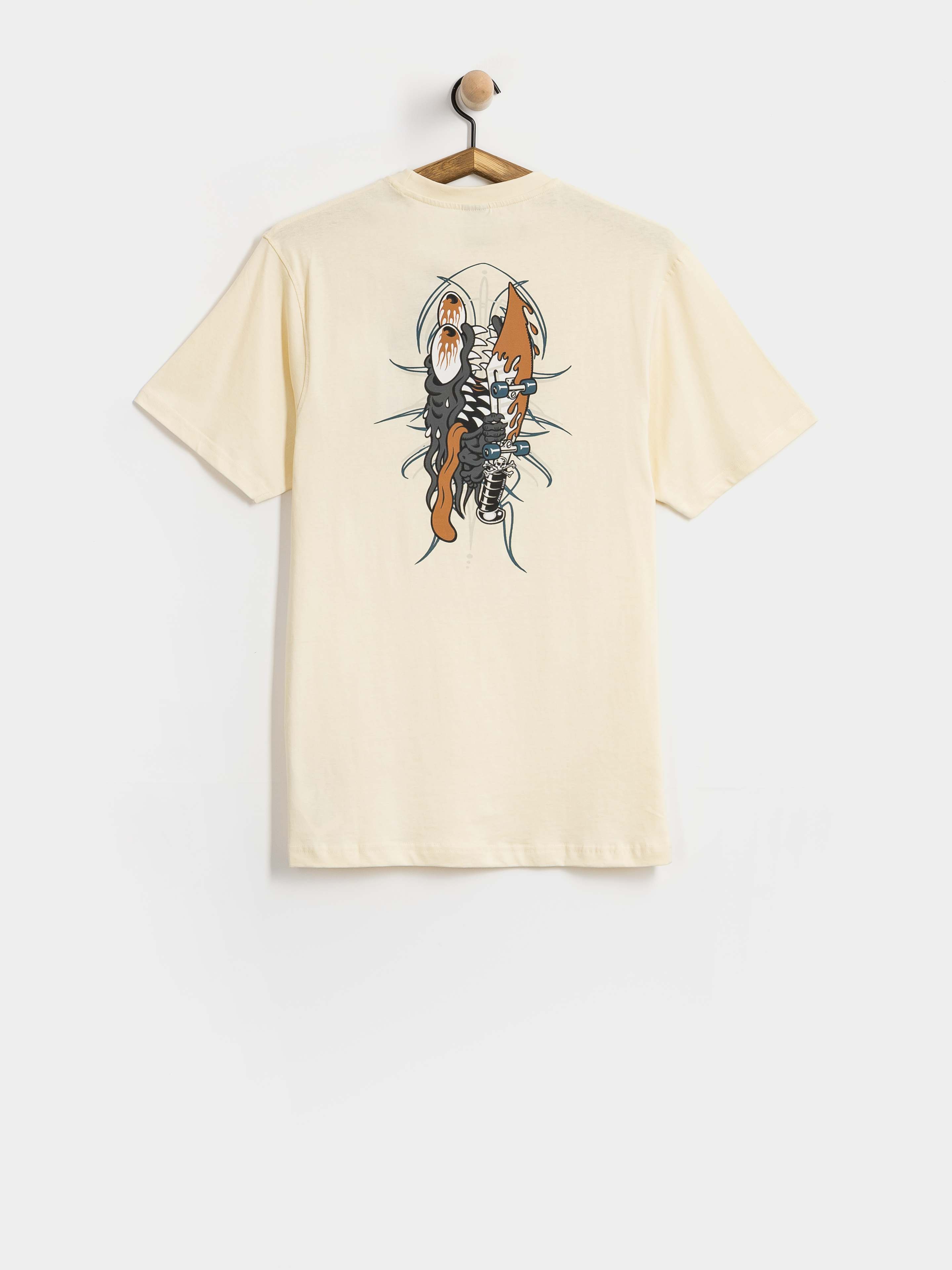 T-shirt Santa Cruz Meek Pinstripe Slasher (wax paper)