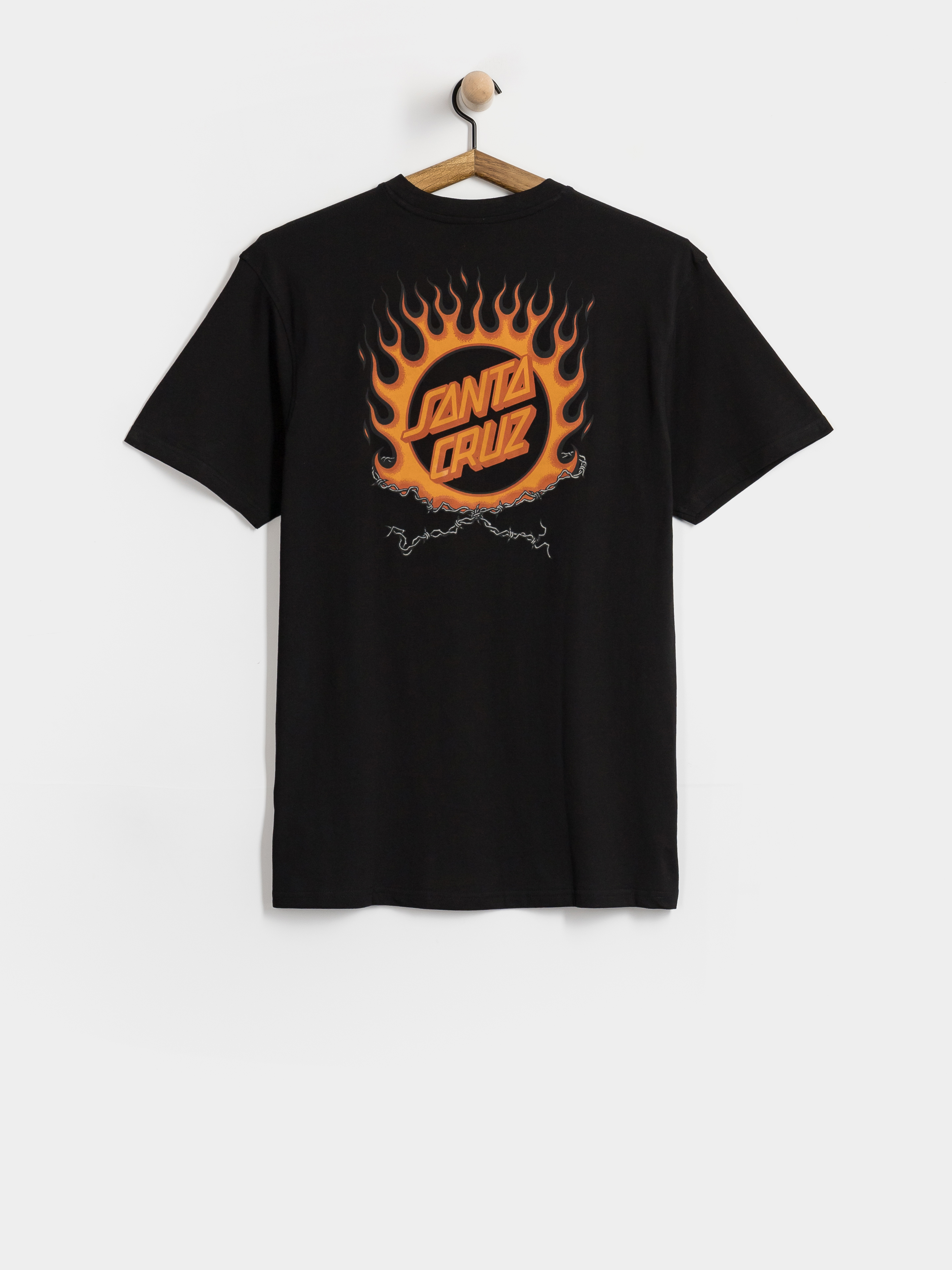 T-shirt Santa Cruz Forging Dot (black)
