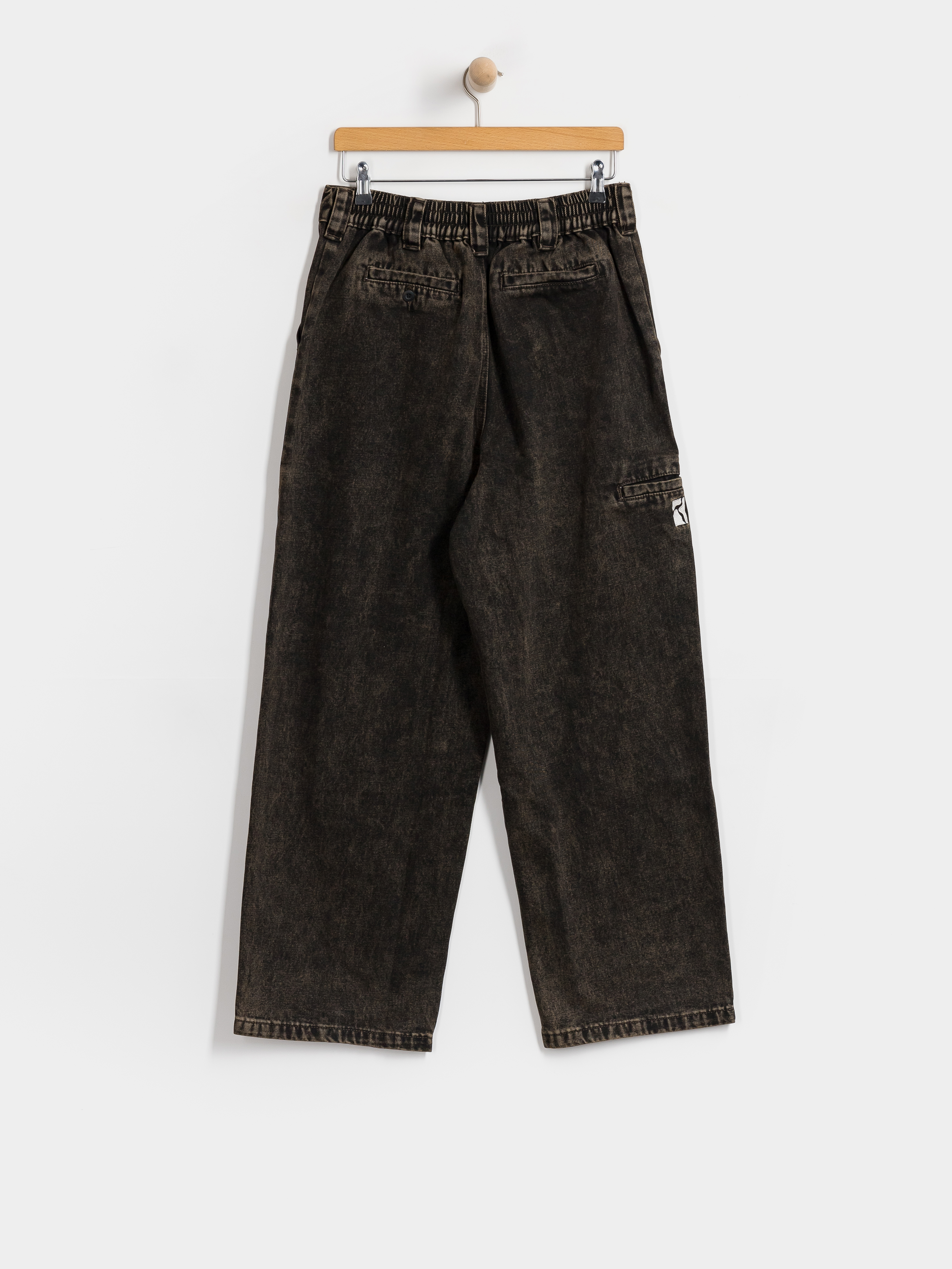Spodnie Poetic Collective Painter (brown acid denim wash)