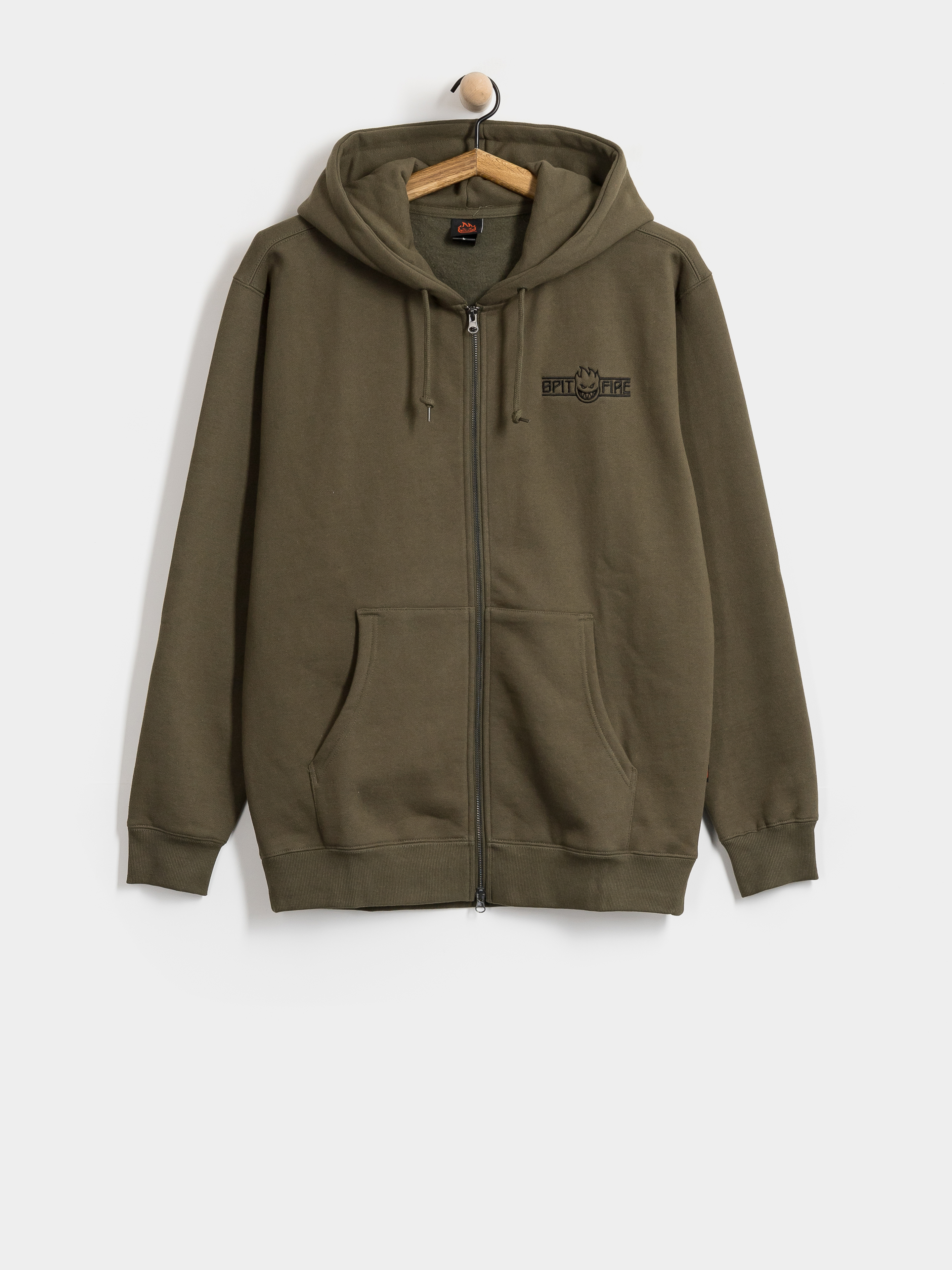 Bluza z kapturem Spitfire Ltb Arch Emb ZHD (olive)