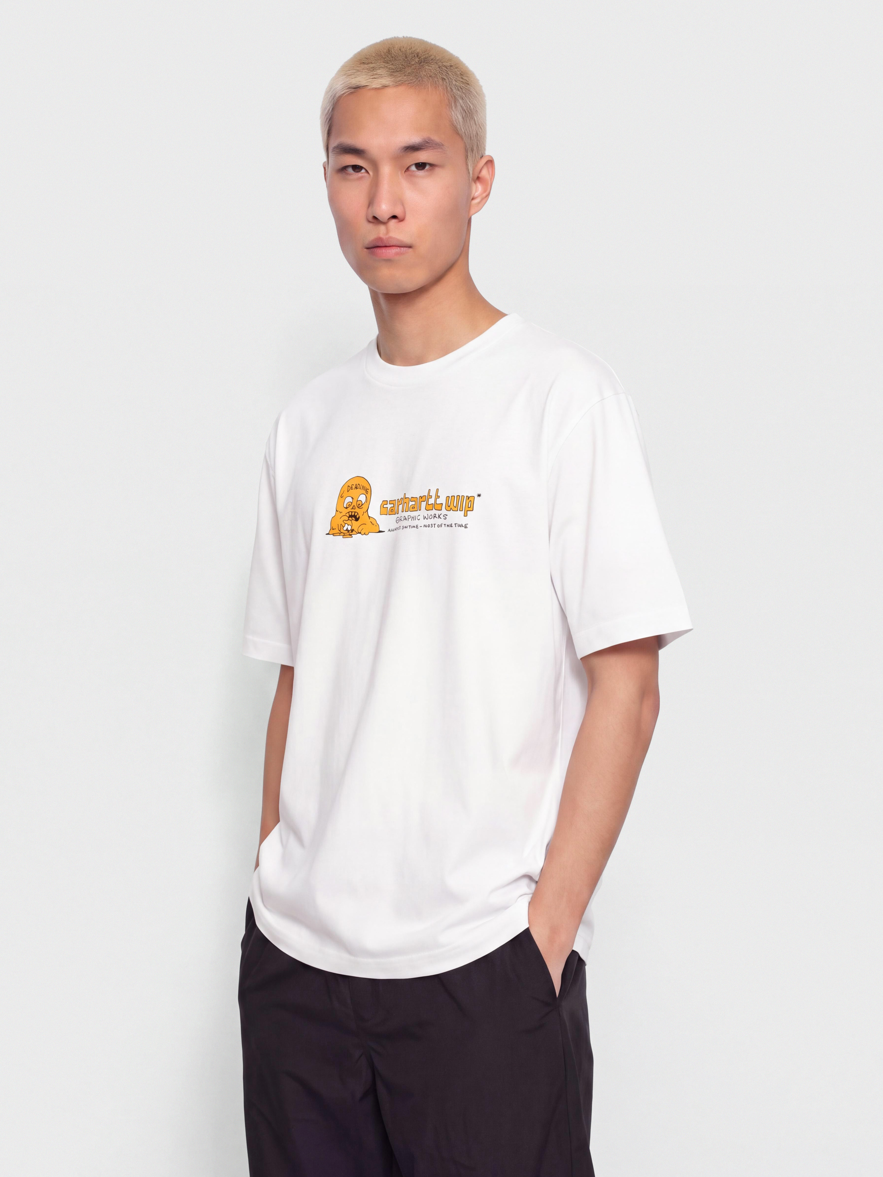 T-shirt Carhartt WIP Deadline (white)