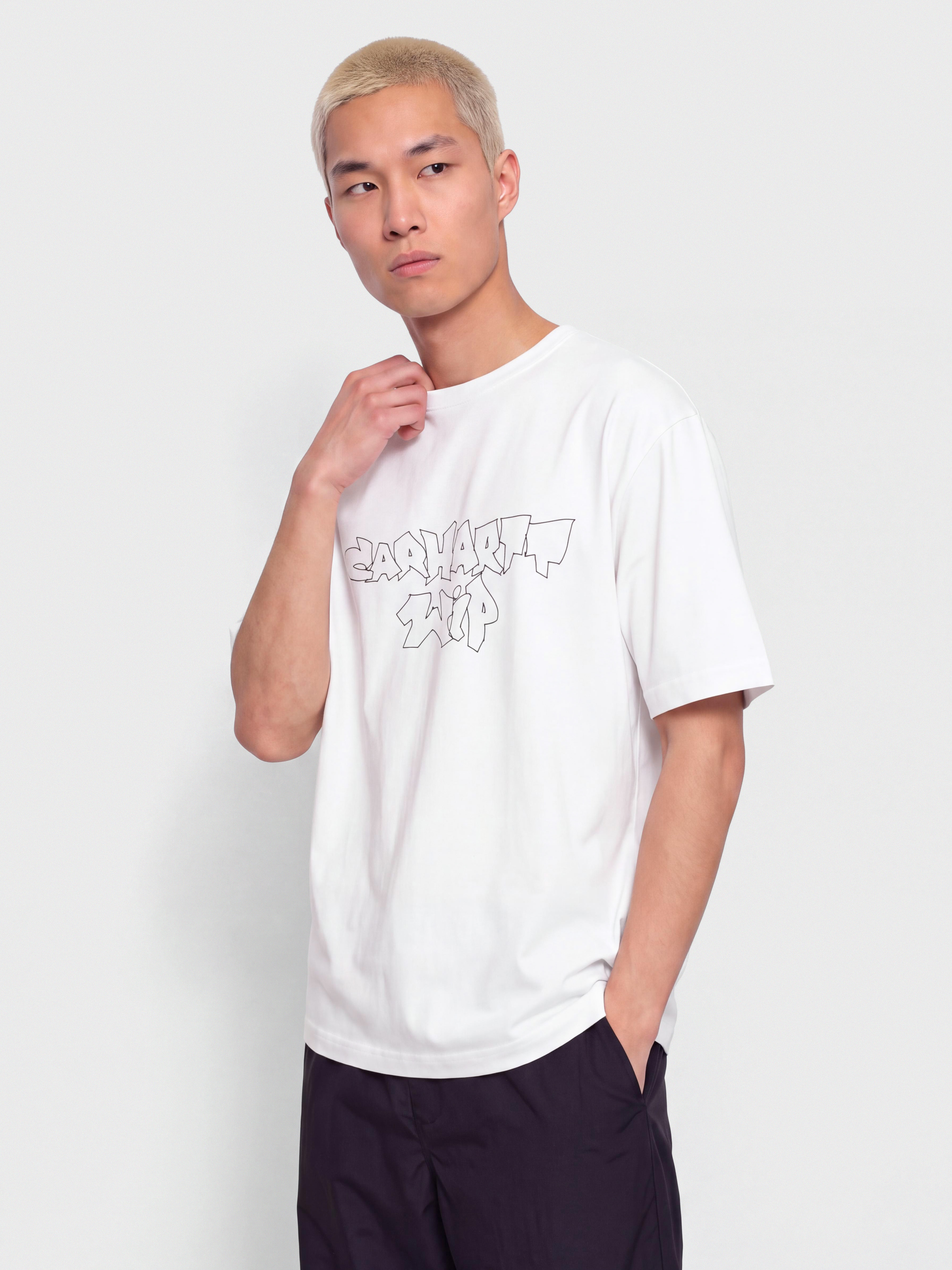T-shirt Carhartt WIP Blinkerfluid (white)