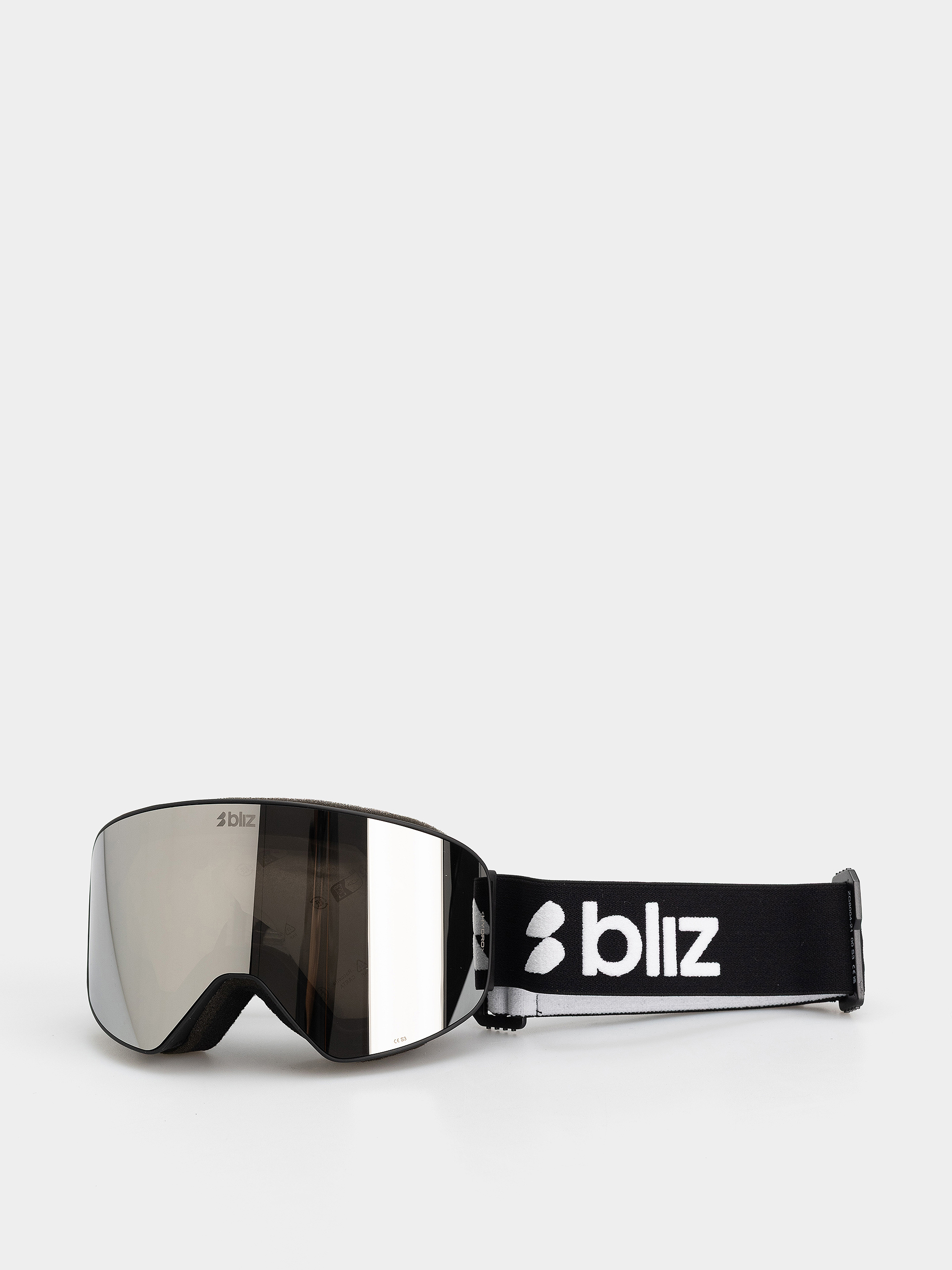 Gogle Bliz Flow (matte black/smoke silver mirror)