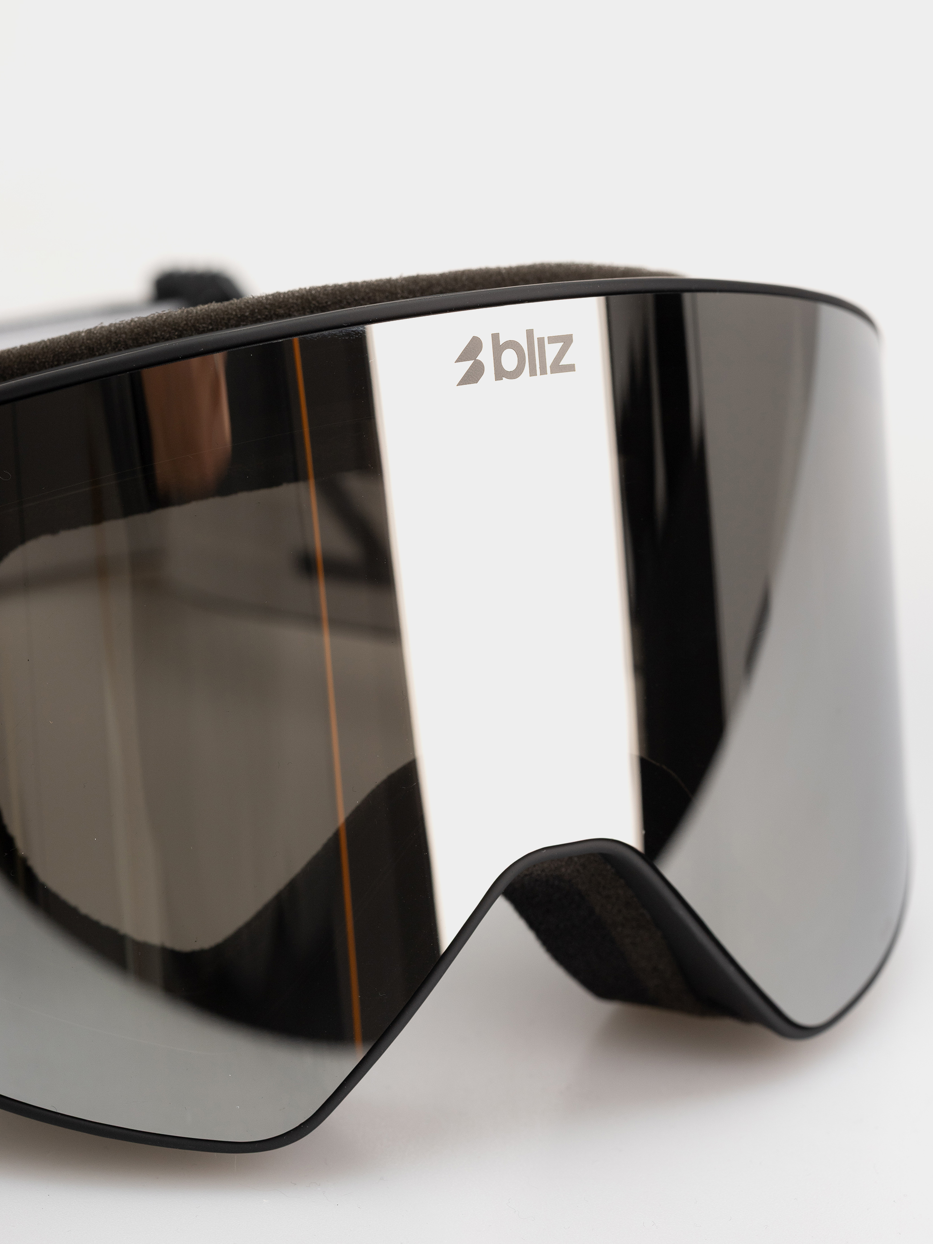 Gogle Bliz Flow (matte black/smoke silver mirror)