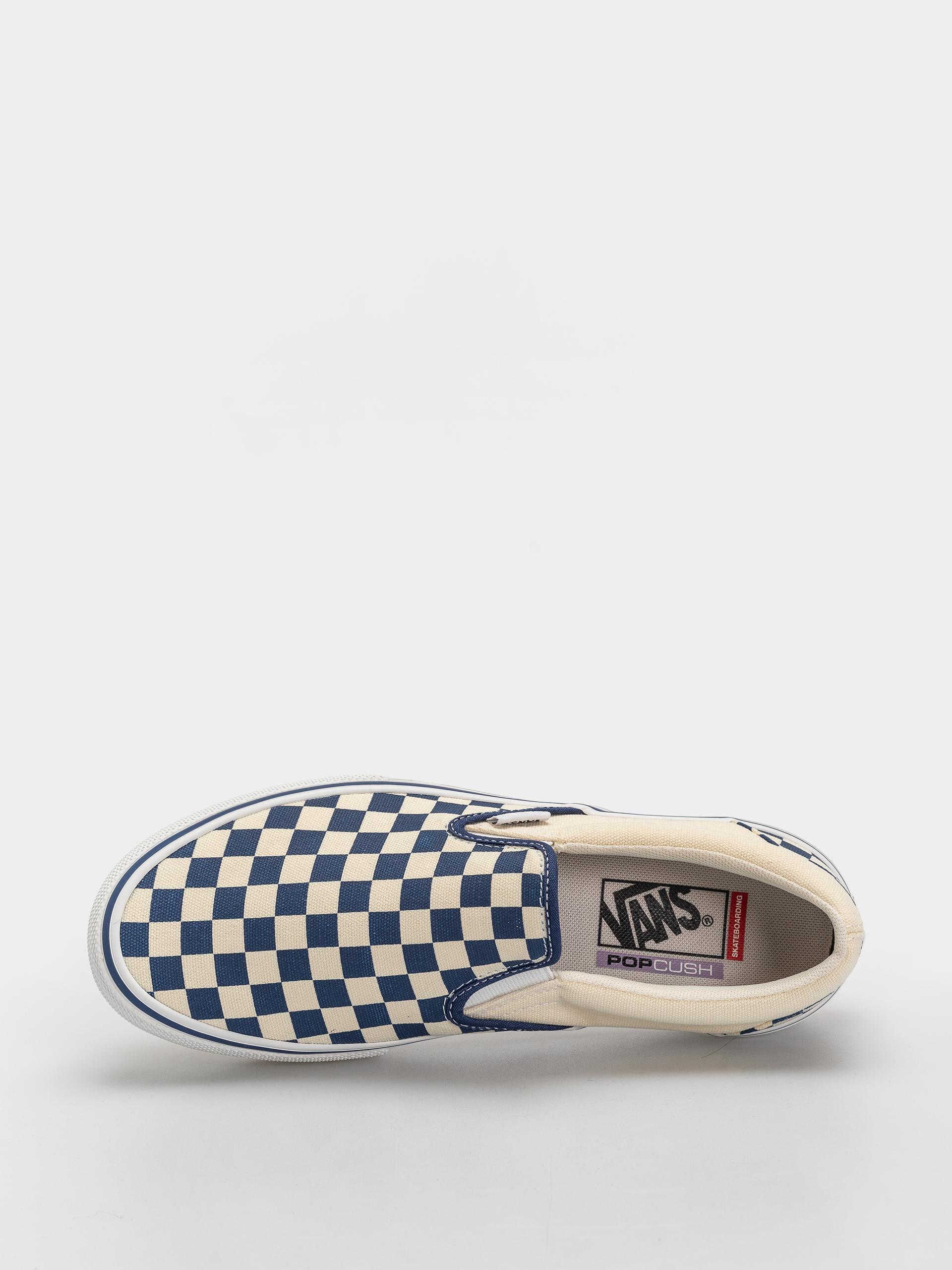 Buty Vans Skate Slip On (blue checkerboard)