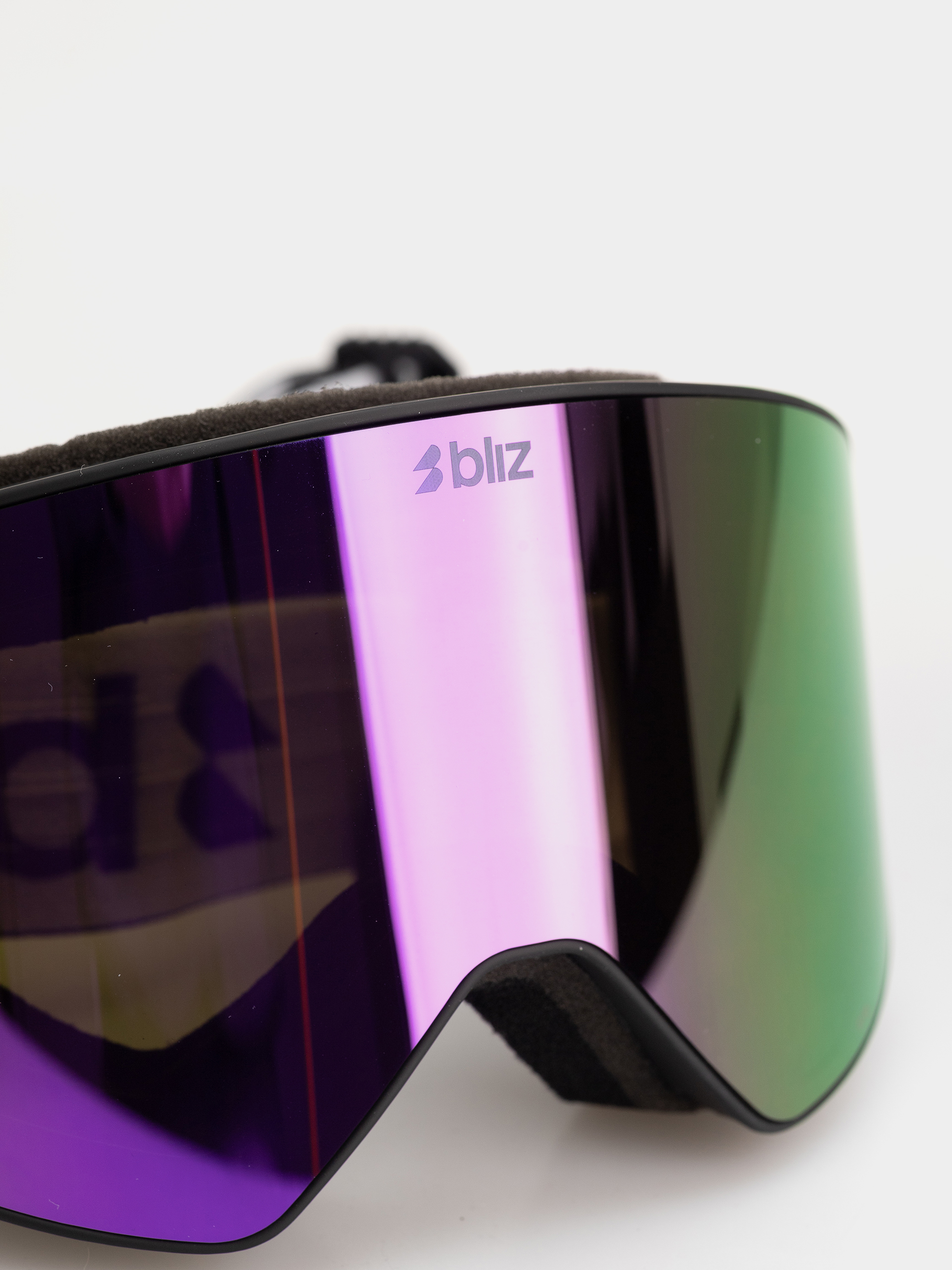 Gogle Bliz Flow (matte black/brown w purple multi)