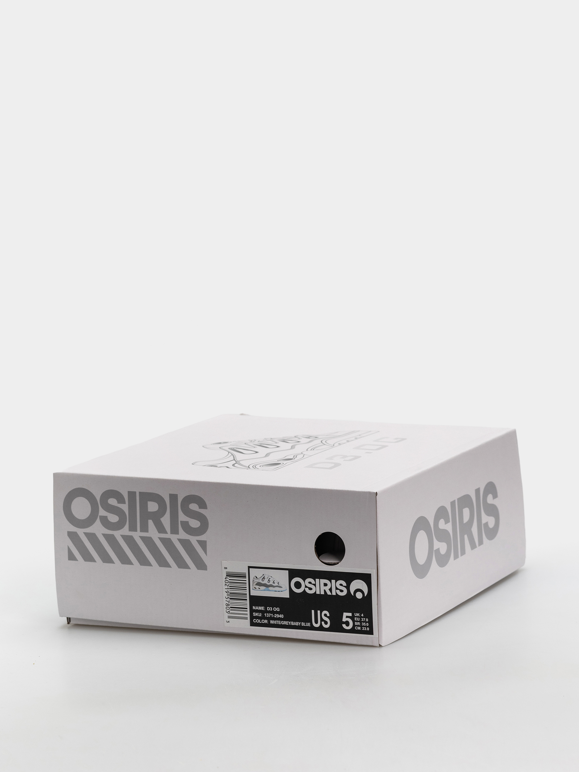 Buty Osiris D3 OG (white/grey/baby blue)