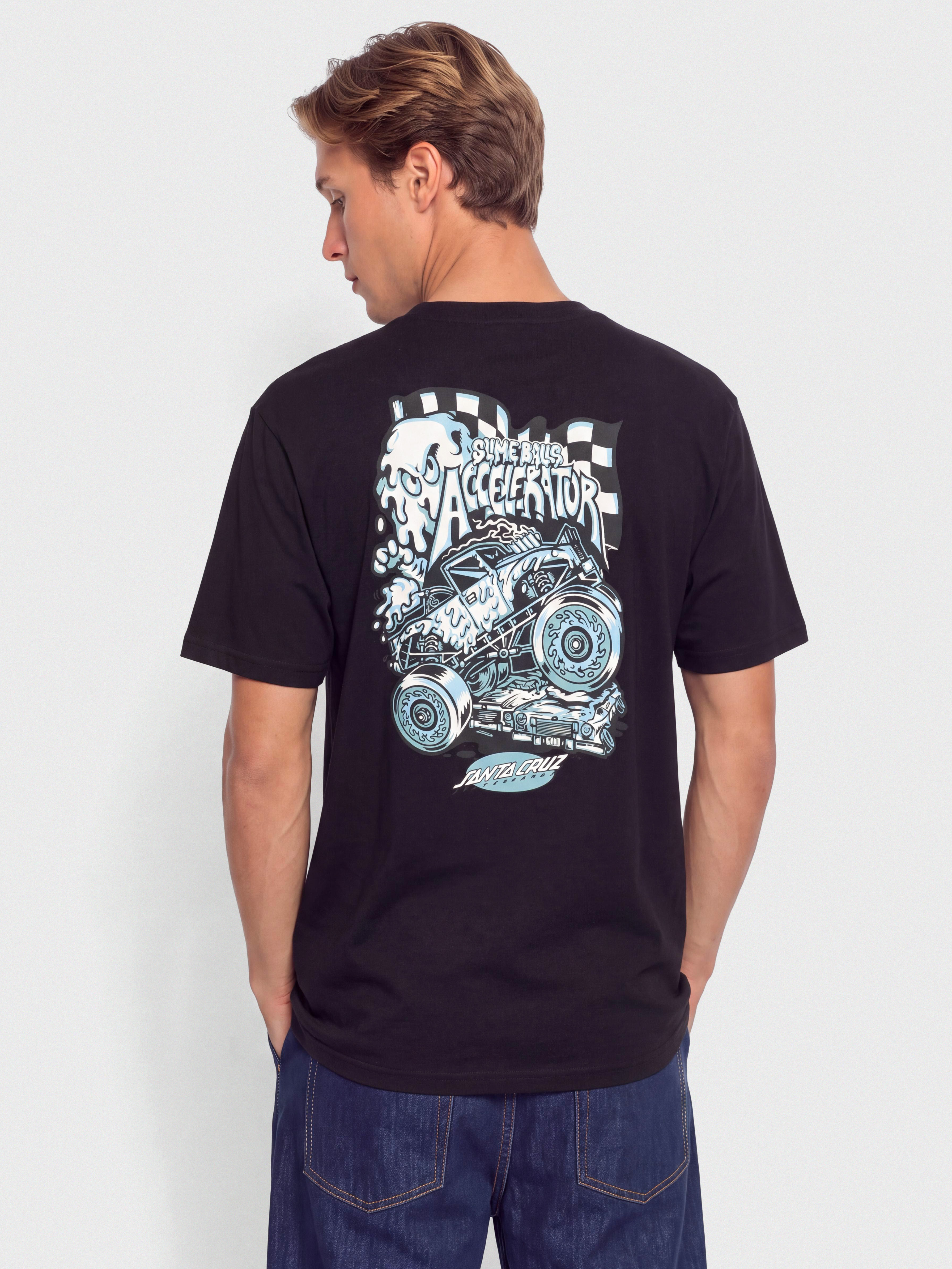 T-shirt Santa Cruz Slime Balls Accelerator (black)