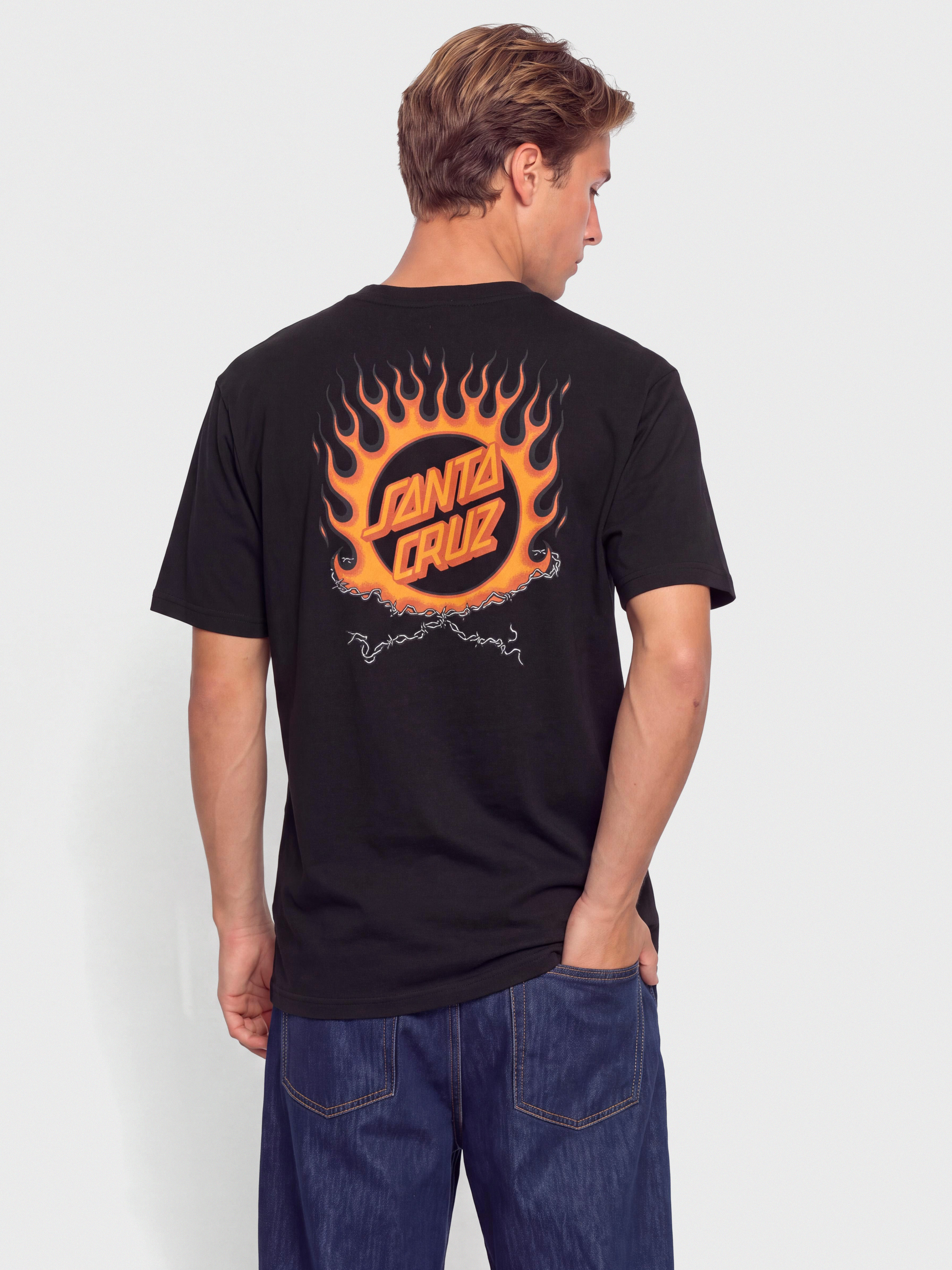 T-shirt Santa Cruz Forging Dot (black)