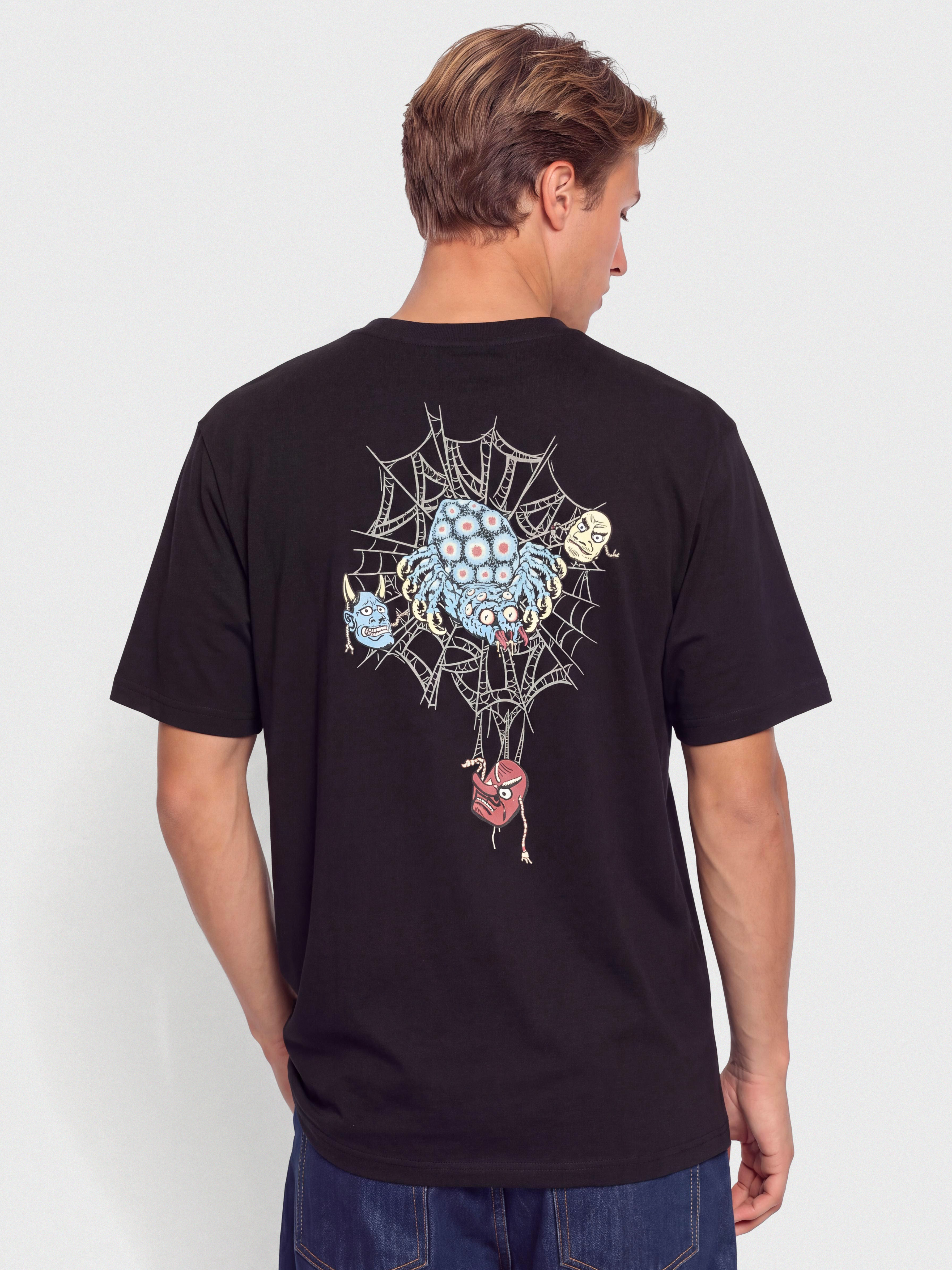 T-shirt Santa Cruz Dressen Spider (black)