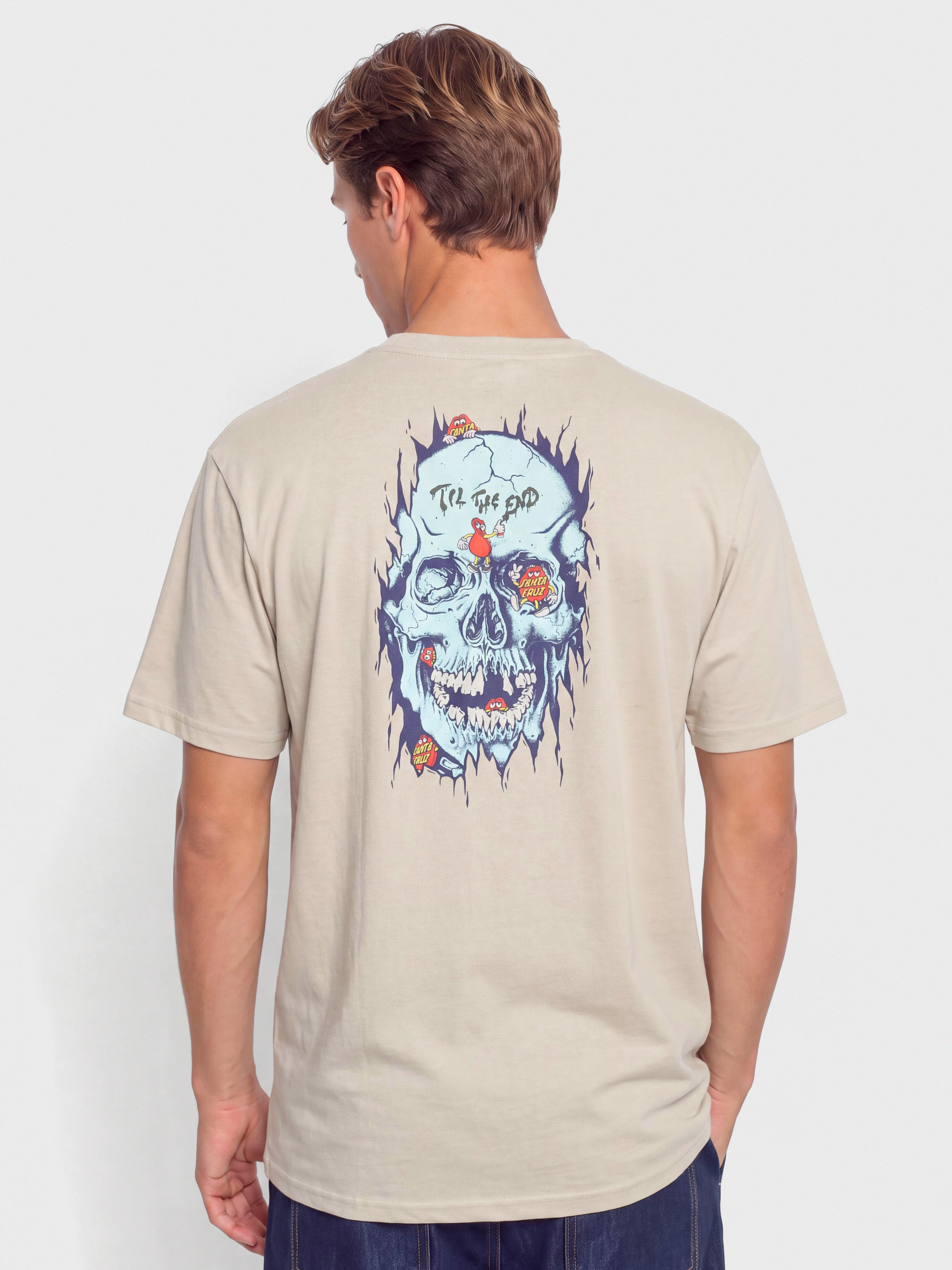 T-shirt Santa Cruz Dot Dudes (warm grey)