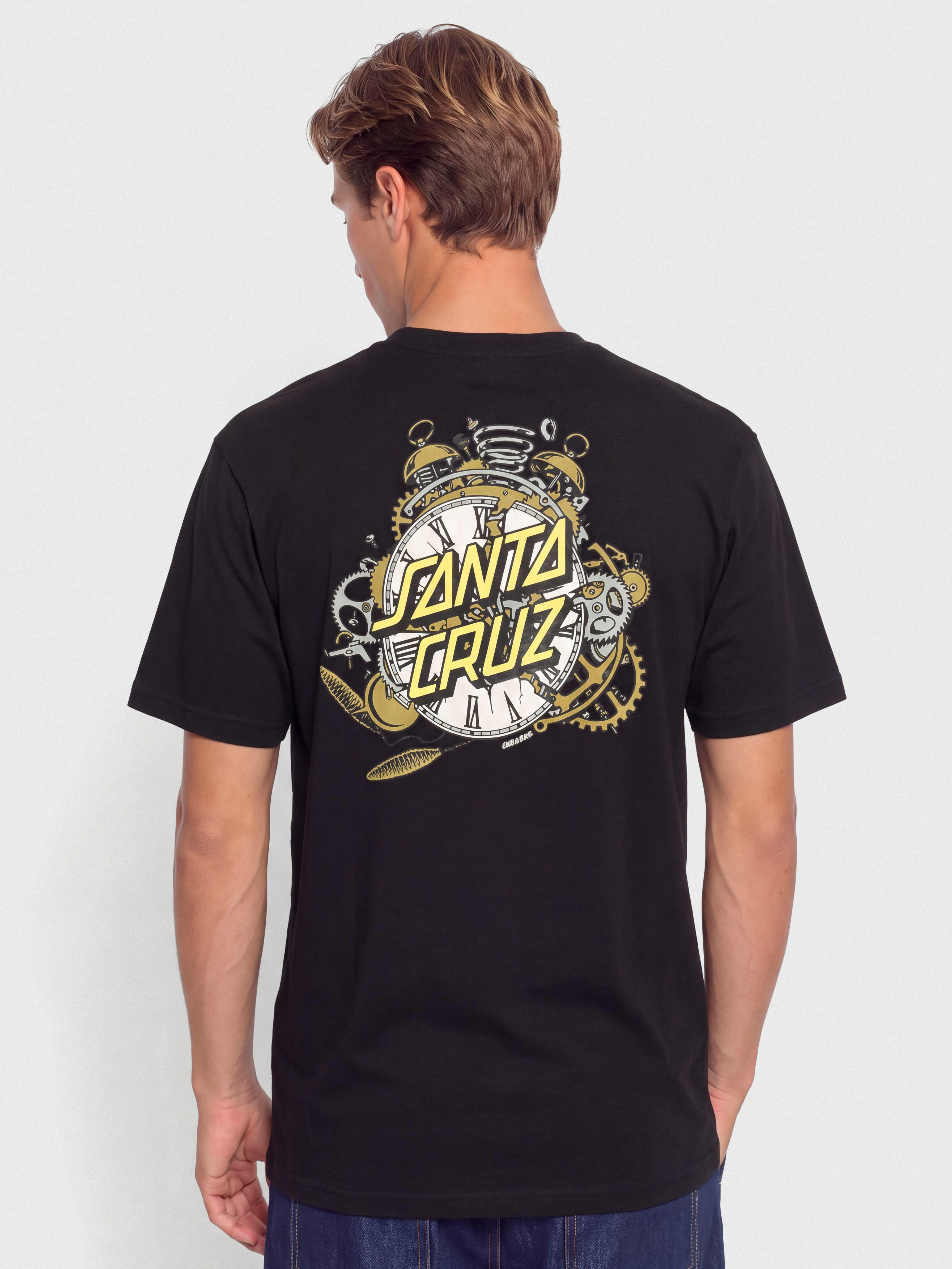 T-shirt Santa Cruz Grabke Exploding Dot (black)