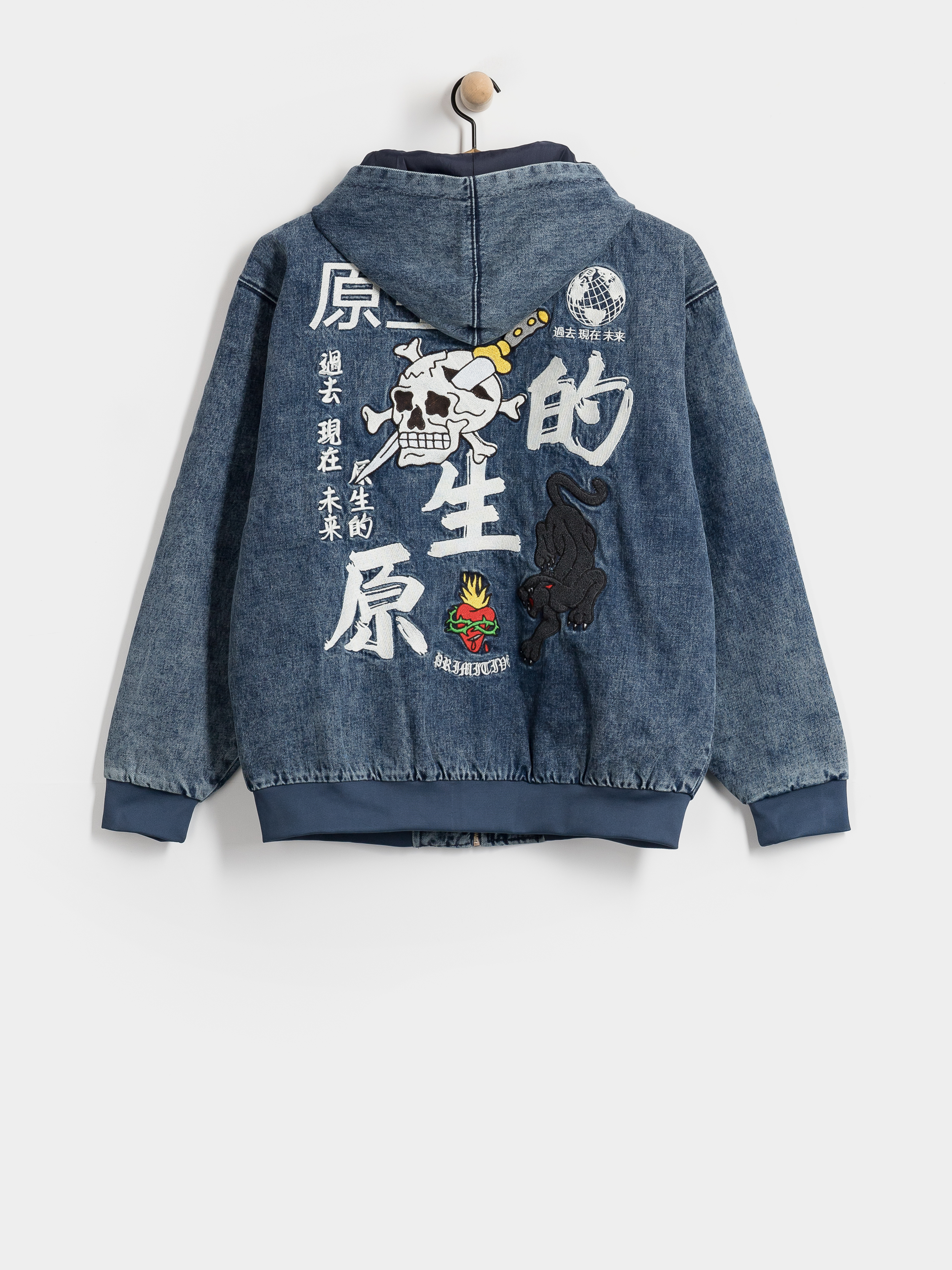Kurtka Primitive Outsider Denim (blue)
