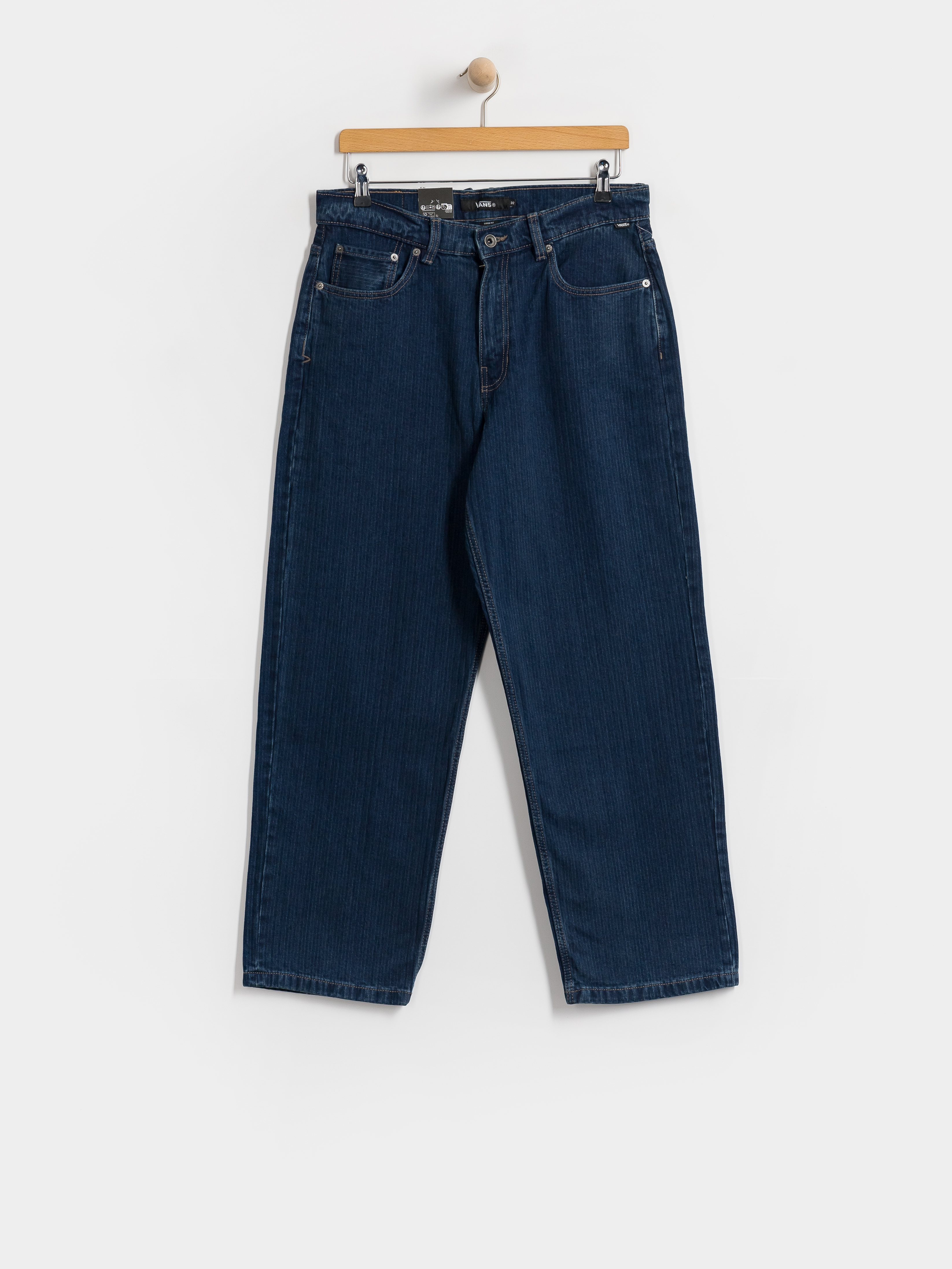 Spodnie Vans Check 5 Loose Denim Herringbone (indigo herringb)