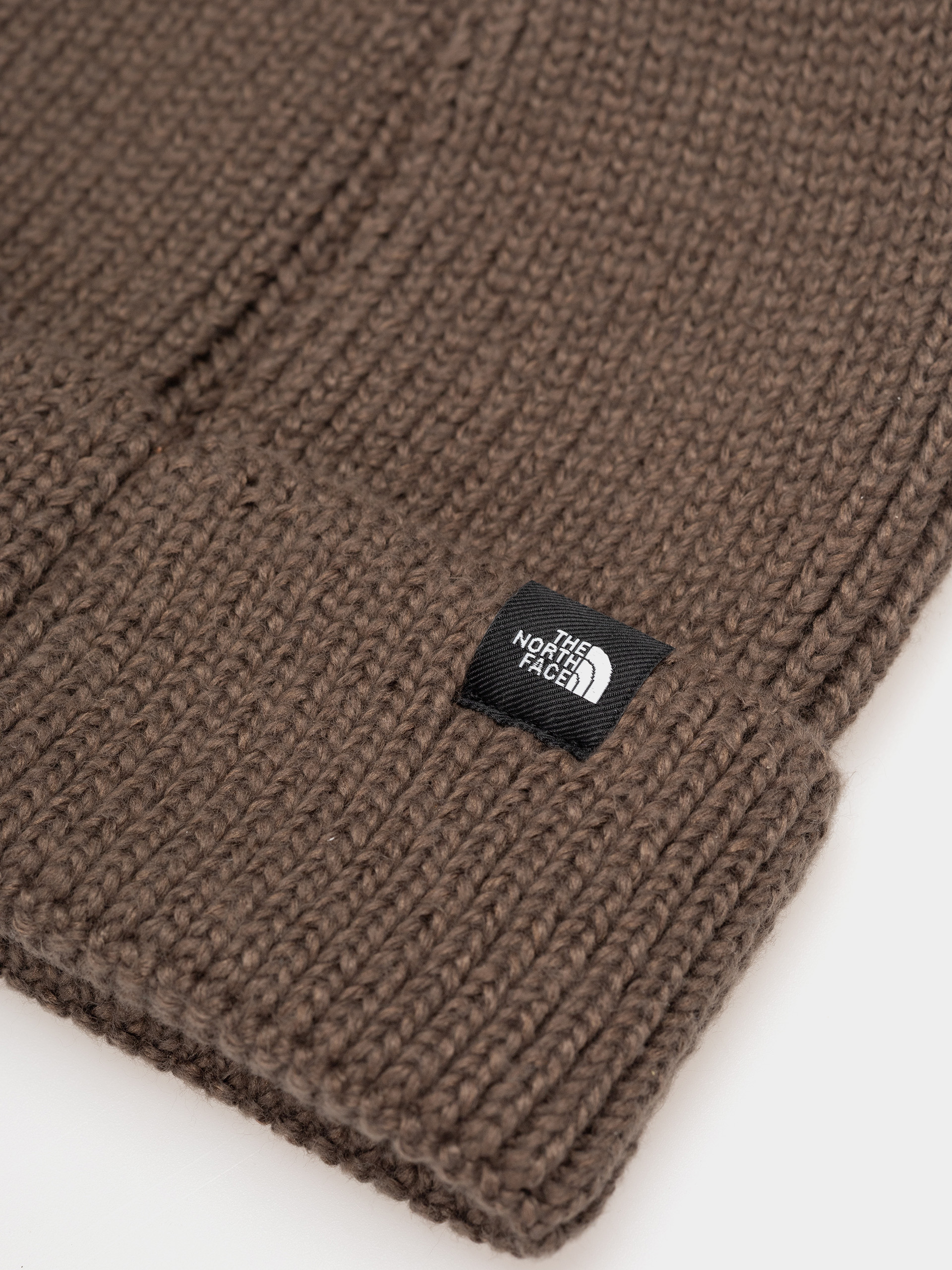 Czapka zimowa The North Face Tnf Logo Box Cuffed (smokey brown/expedition)